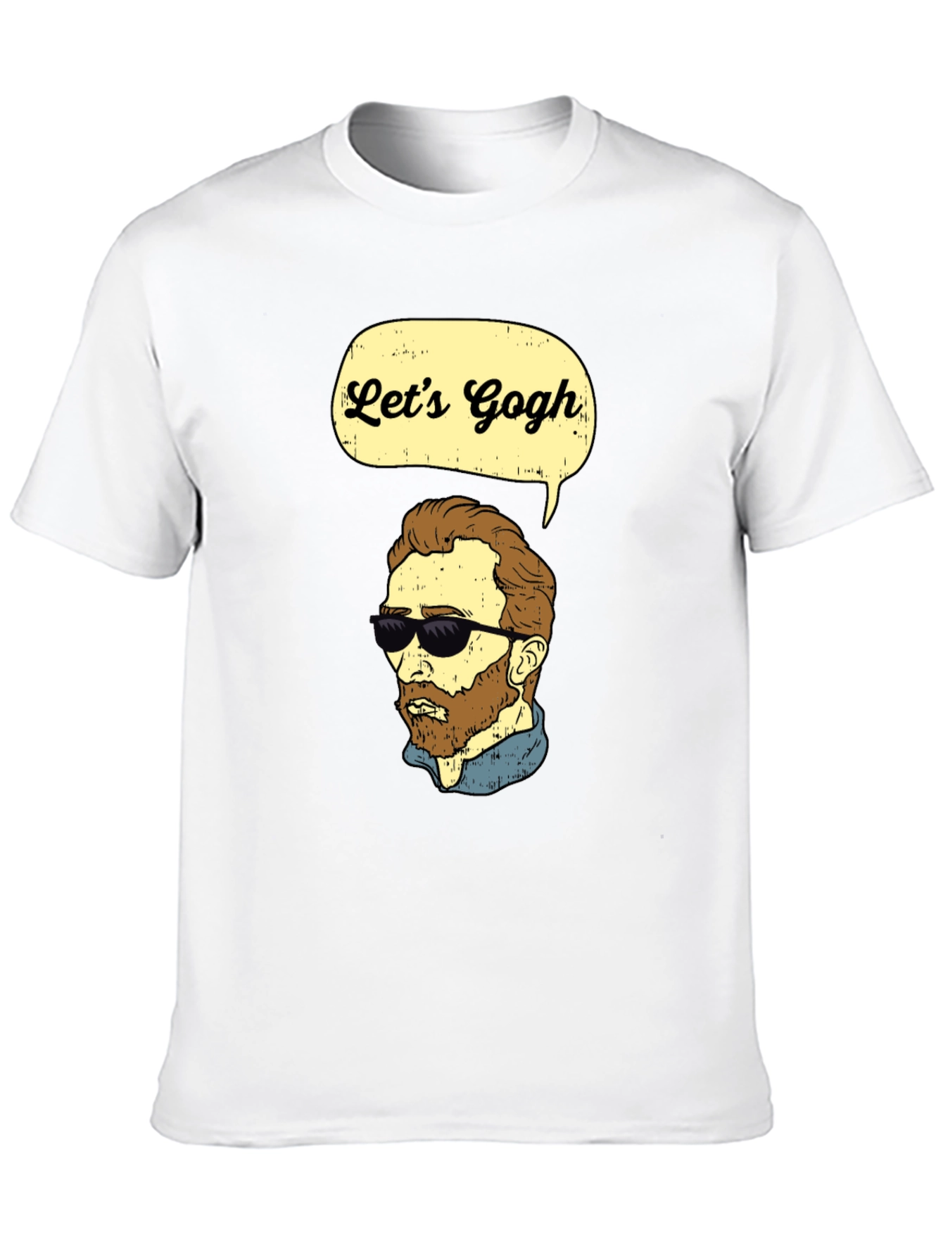Lets Gogh T-Shirt - Funny Artist Tee