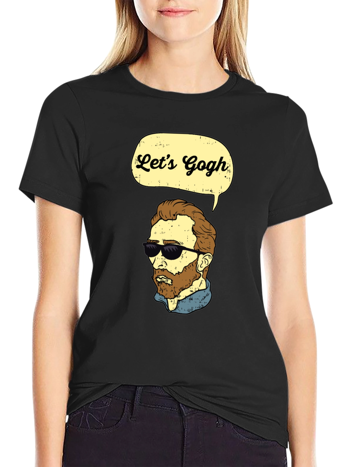 Lets Gogh T-Shirt - Funny Artist Tee