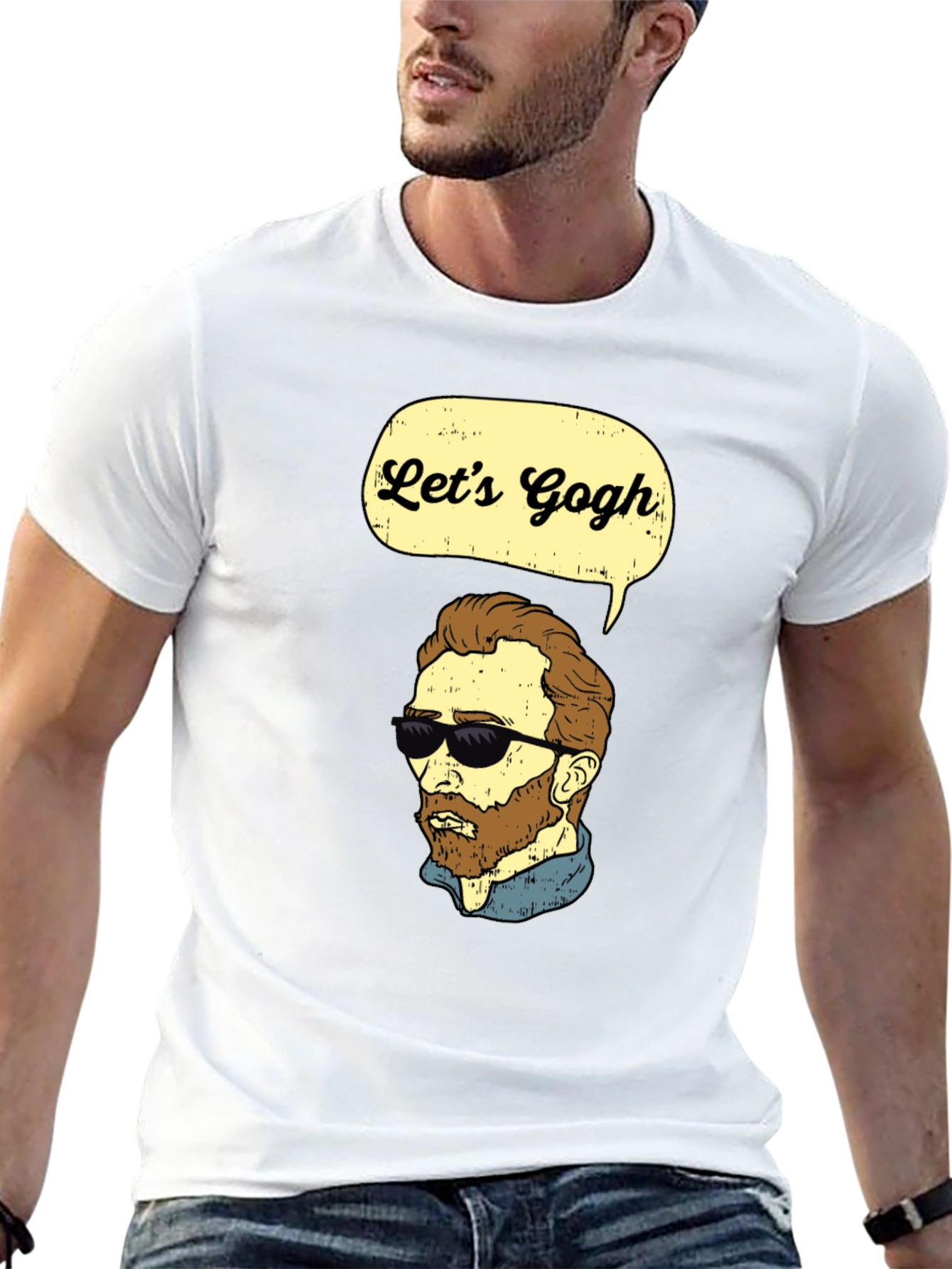 Lets Gogh T-Shirt - Funny Artist Tee