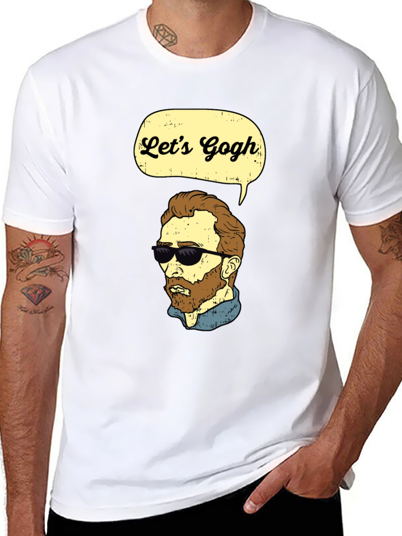 Lets Gogh T-Shirt - Funny Artist Tee