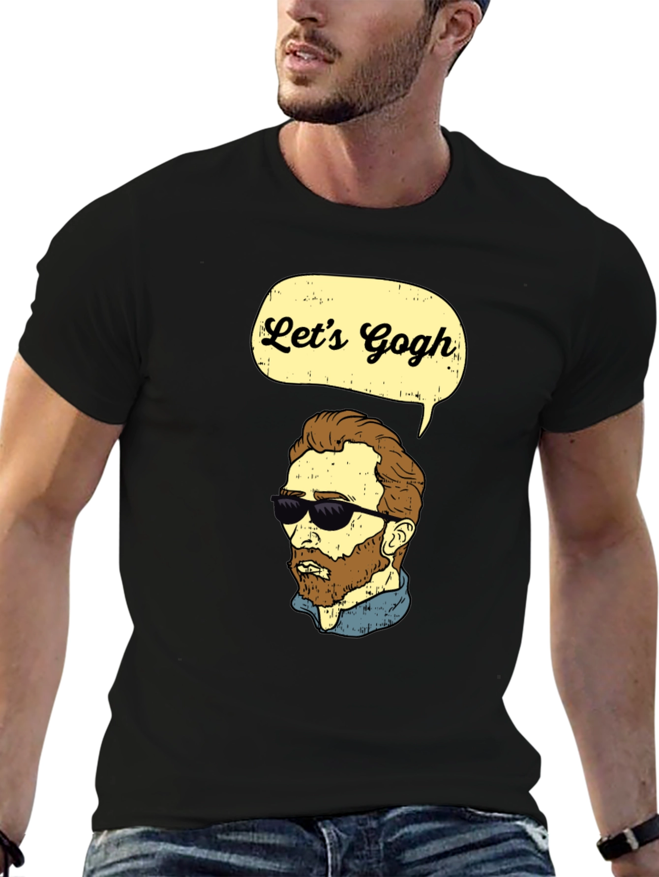 Lets Gogh T-Shirt - Funny Artist Tee