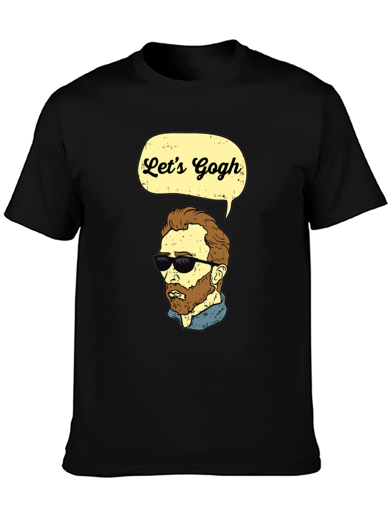 Lets Gogh T-Shirt - Funny Artist Tee
