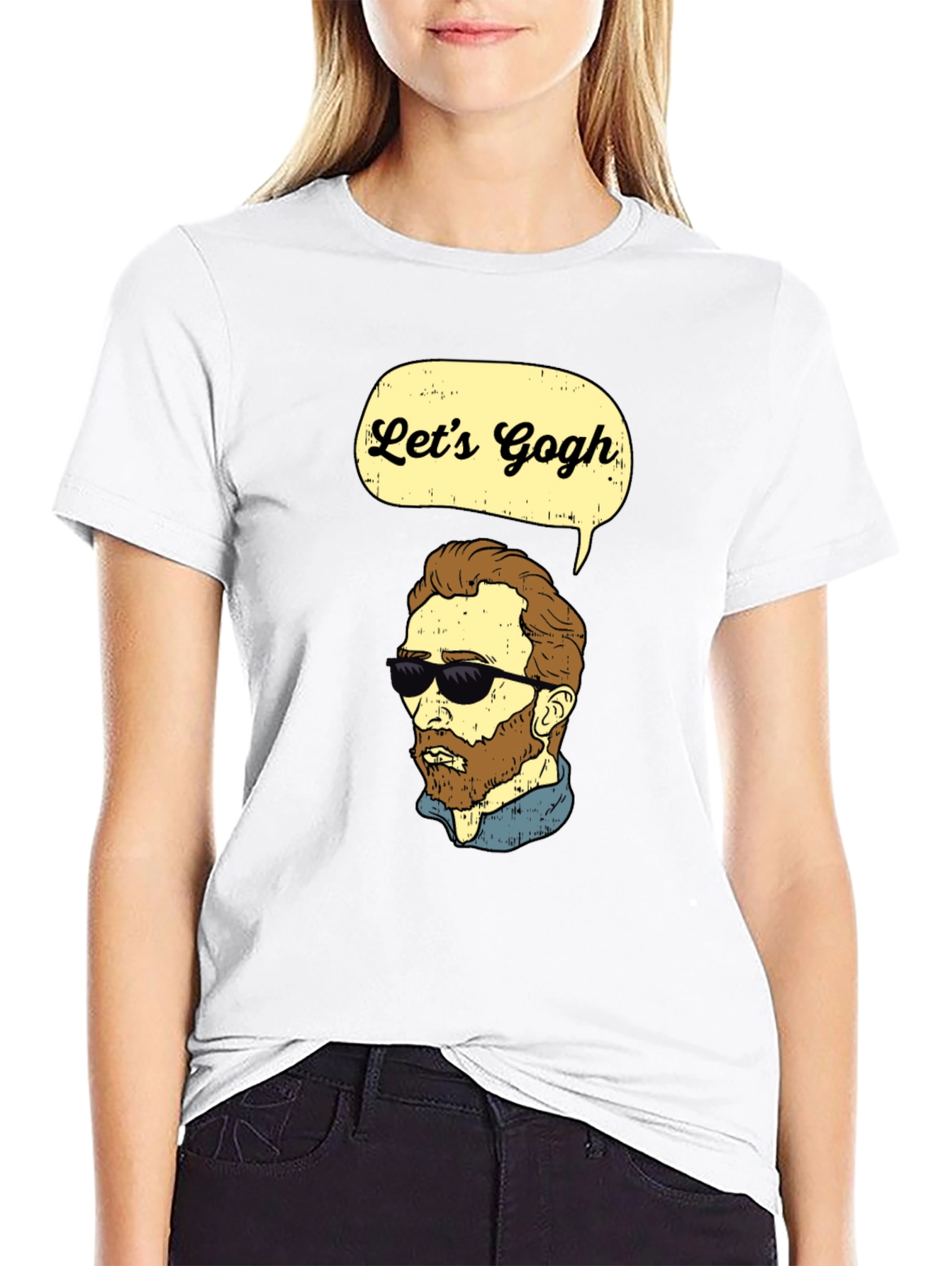 Lets Gogh T-Shirt - Funny Artist Tee
