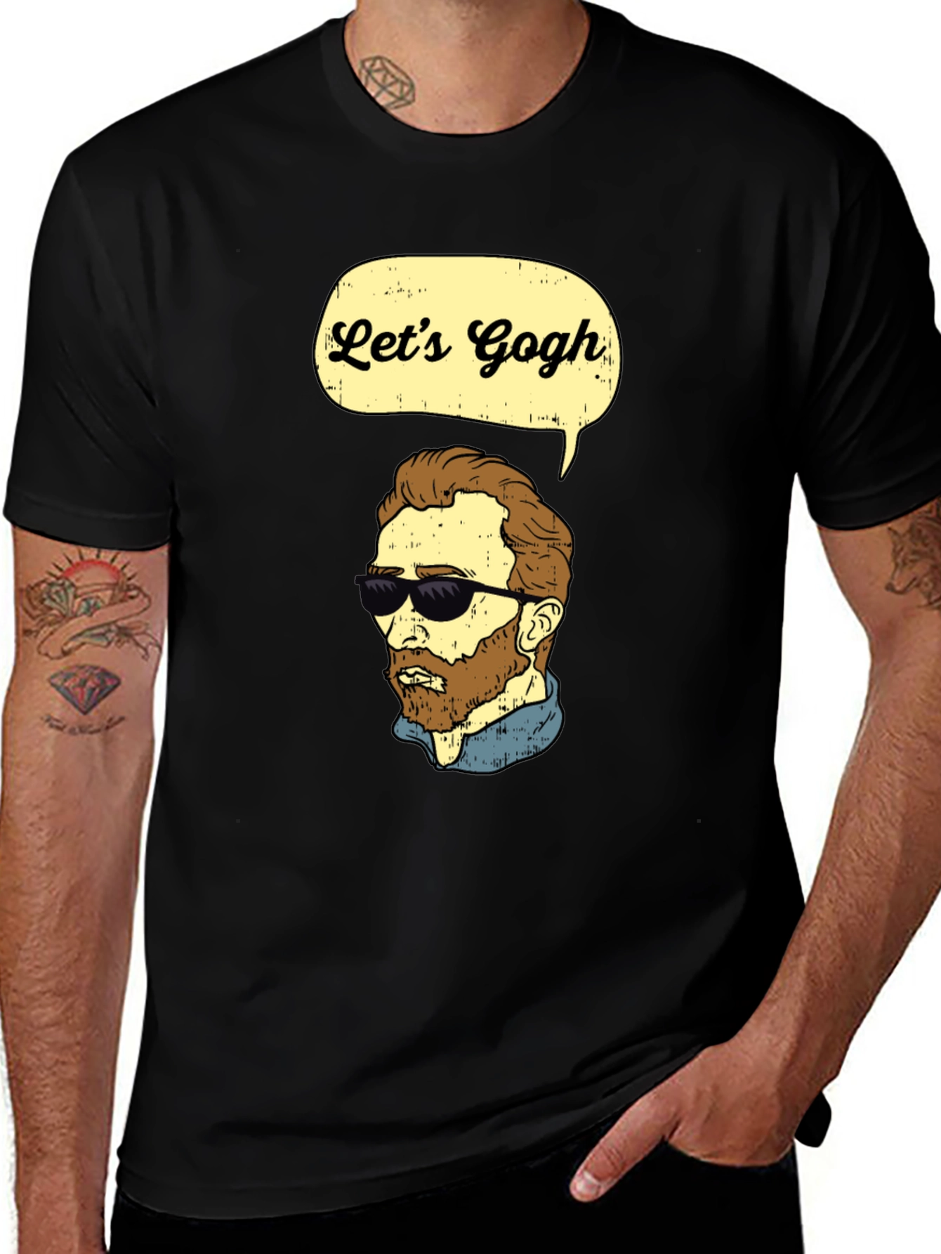 Lets Gogh T-Shirt - Funny Artist Tee