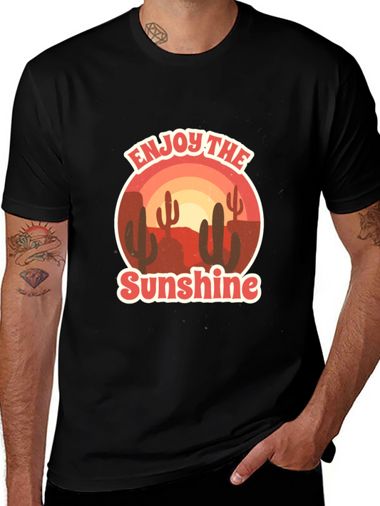 Enjoy the Sunshine Cactus Graphic Tee