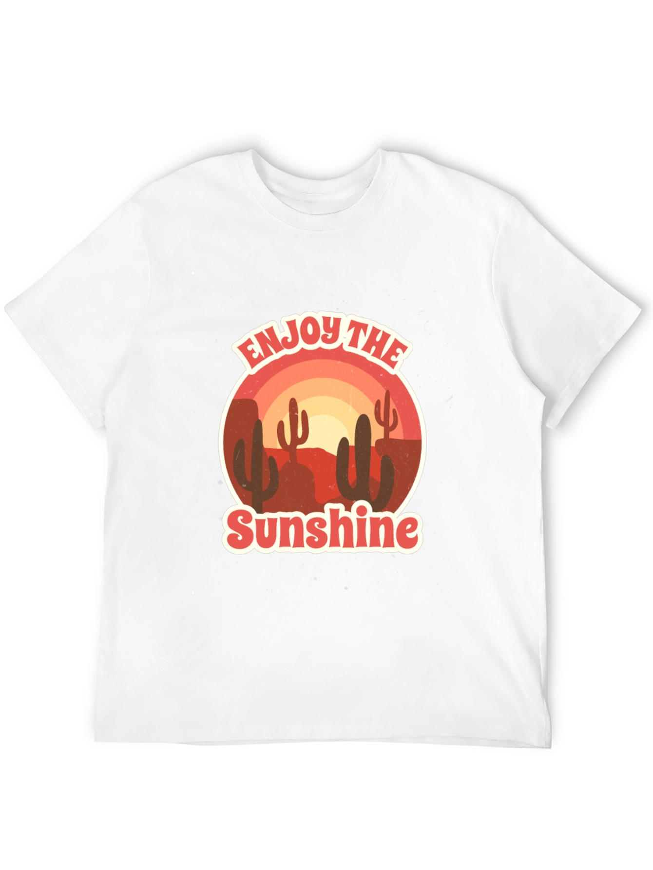 Enjoy the Sunshine Cactus Graphic Tee
