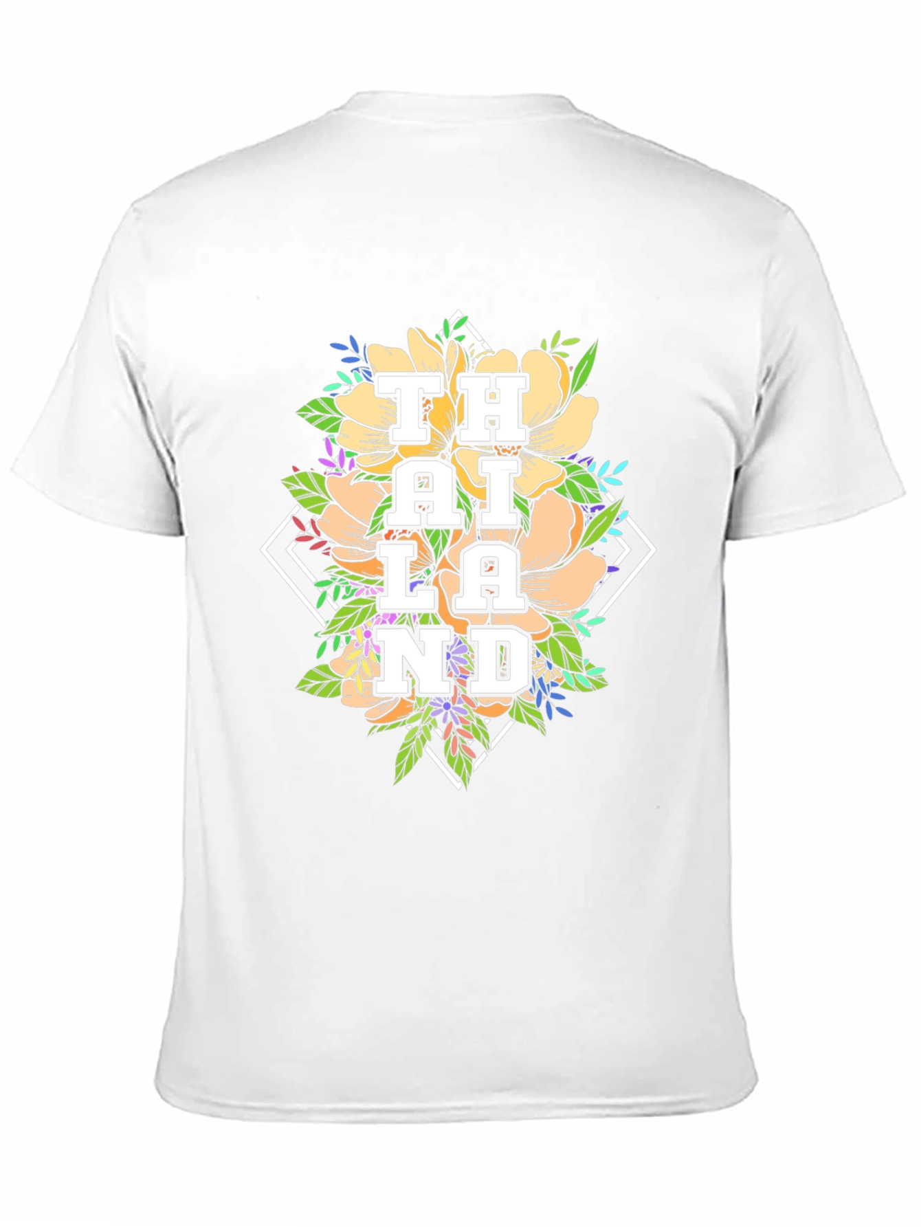 Thailand Floral T-Shirt - Mens Graphic Tee
