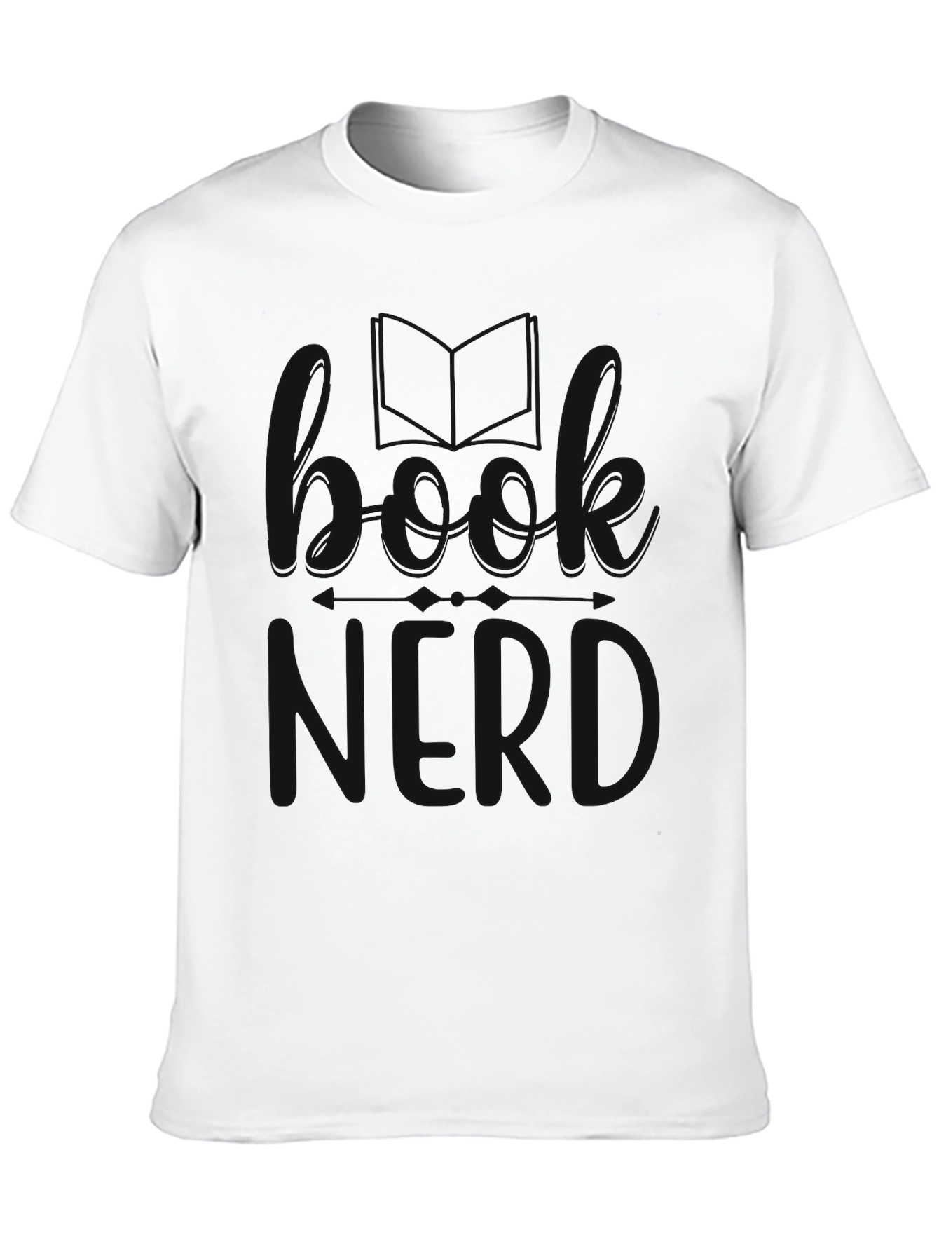 Solid Black Graphic Tee