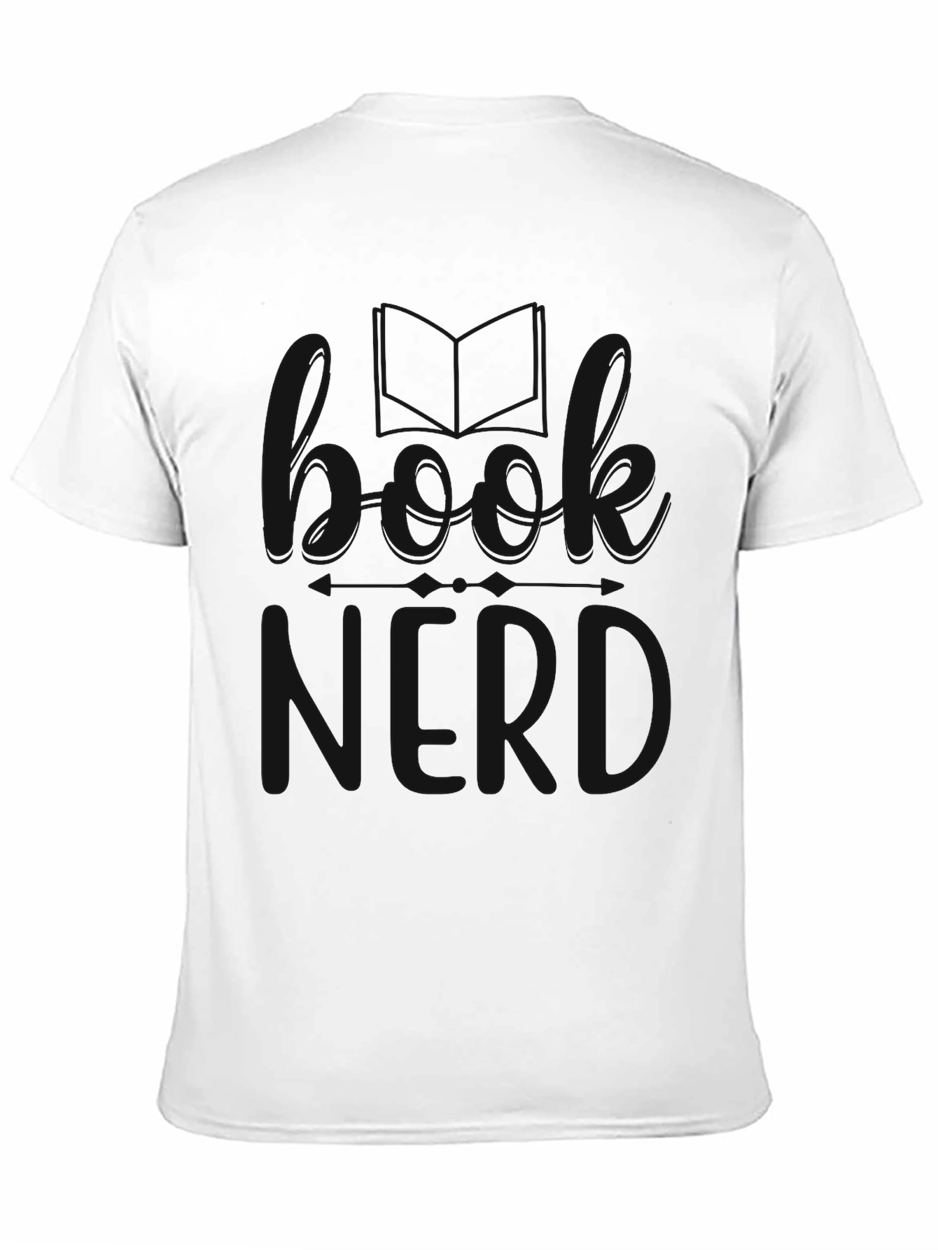Solid Black Graphic Tee