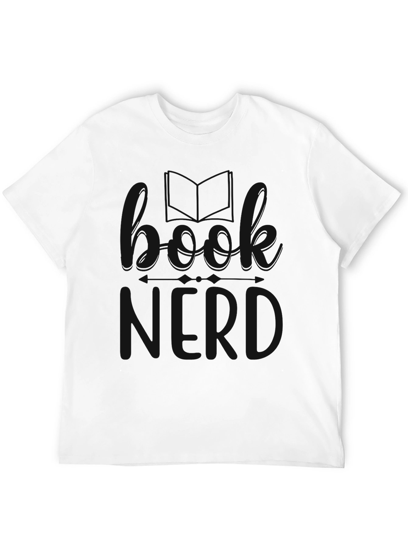 Solid Black Graphic Tee