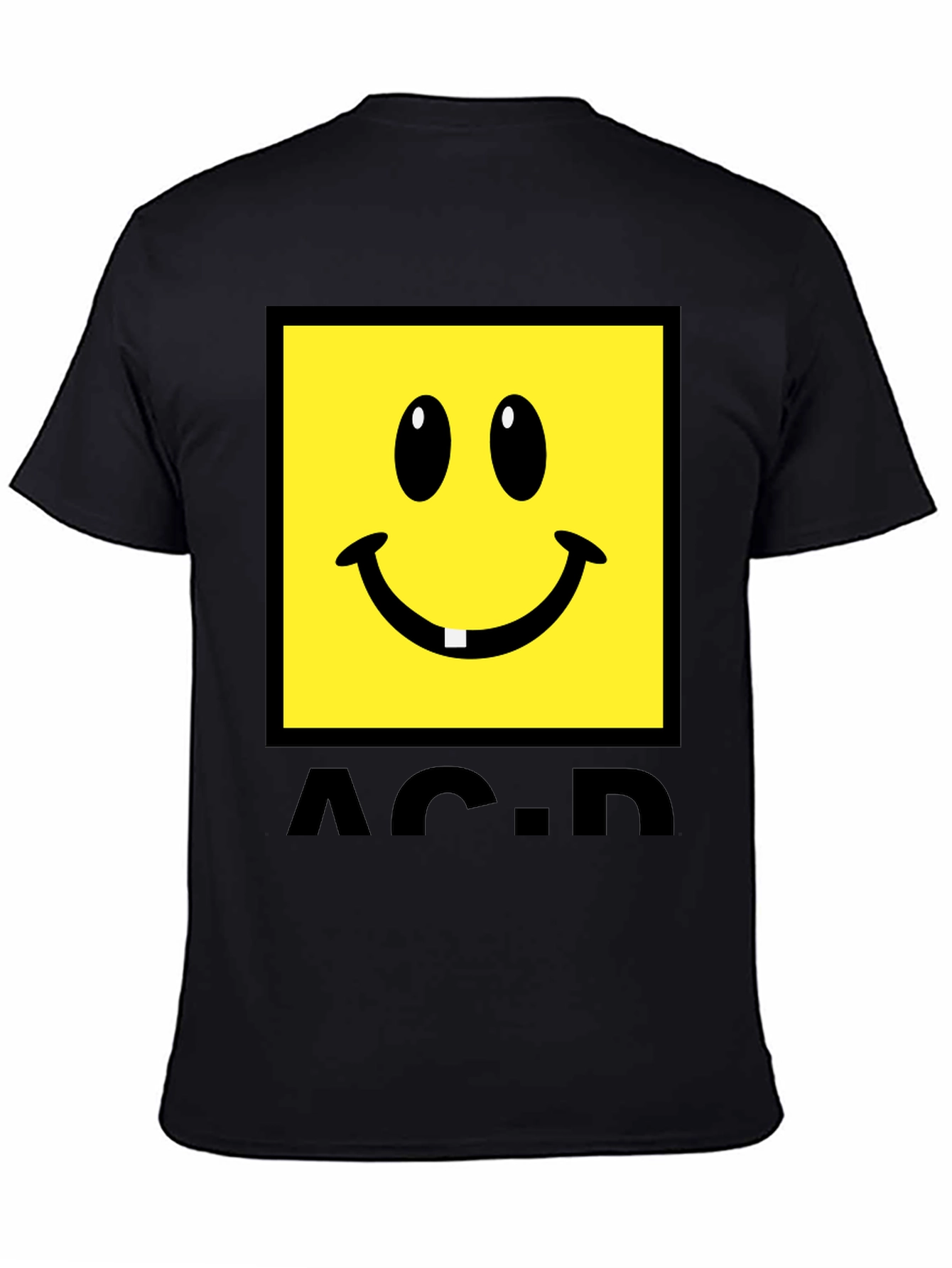 Acid House Smiley Face Graphic T-Shirt