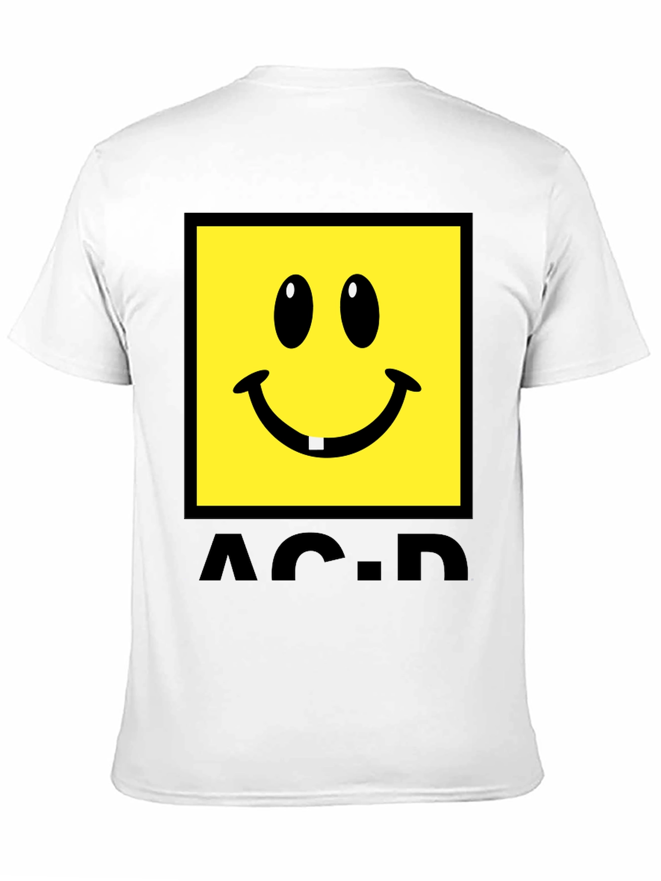 Acid House Smiley Face Graphic T-Shirt