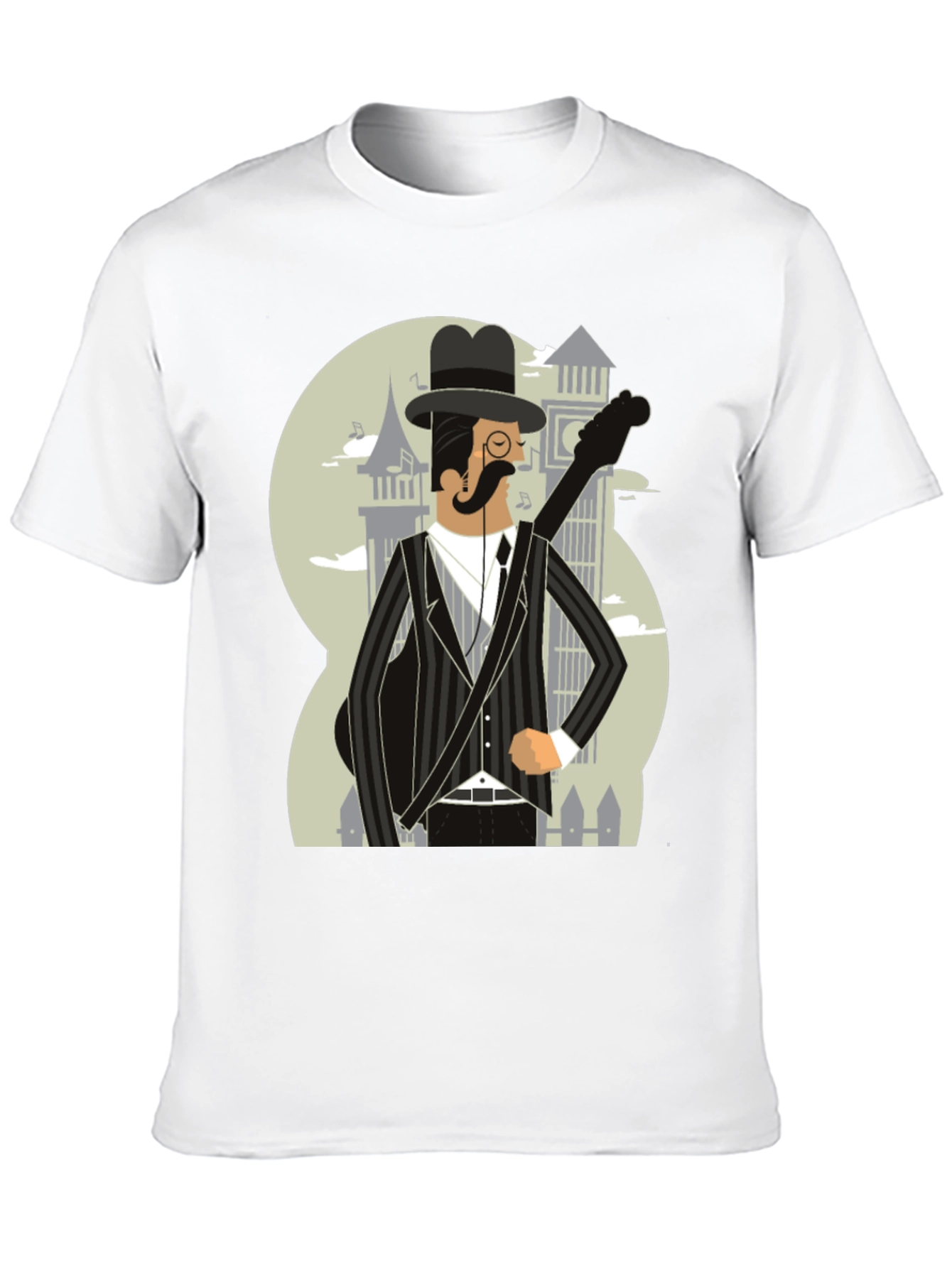 Dapper Musician Graphic Tee