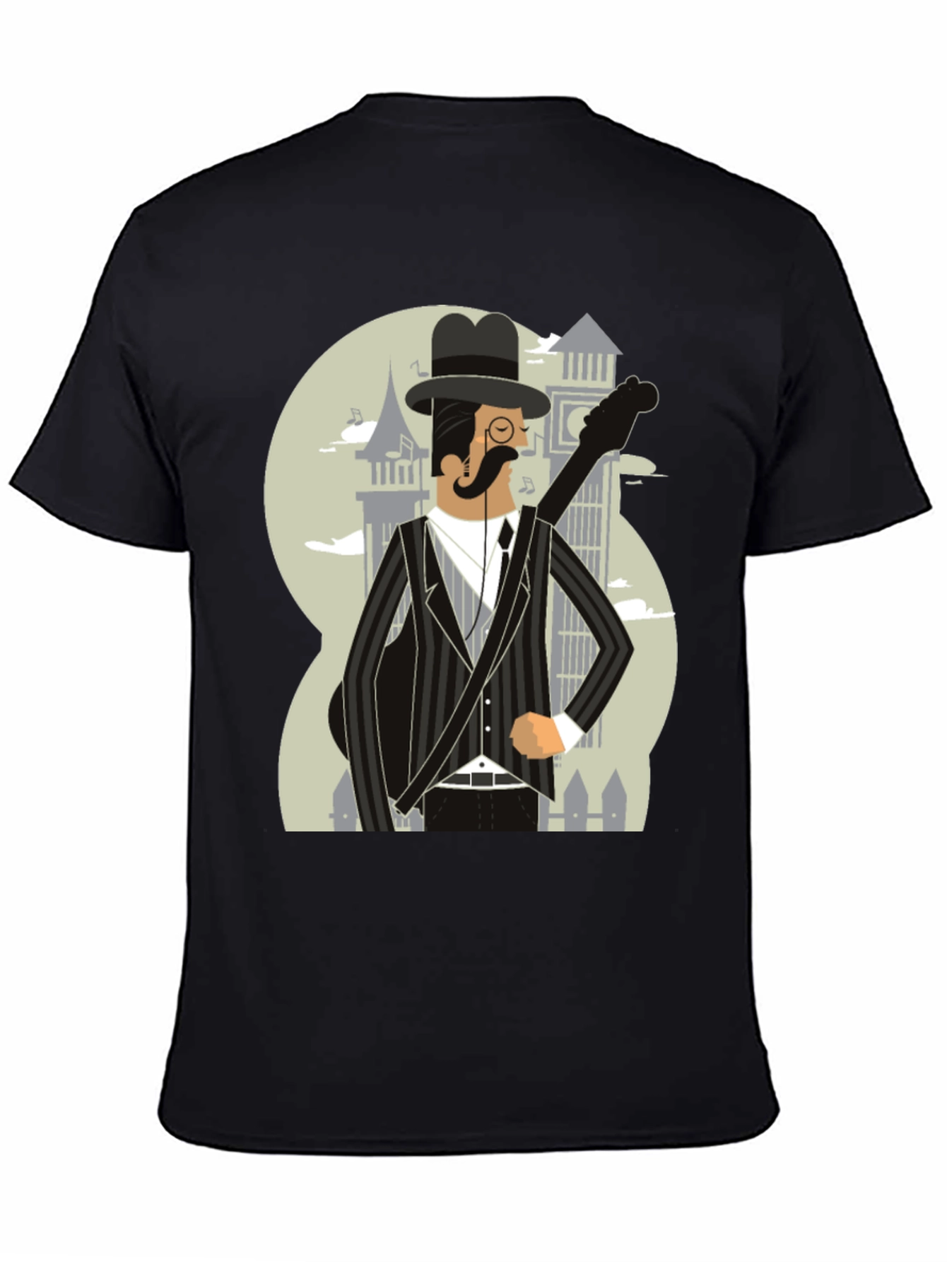 Dapper Musician Graphic Tee