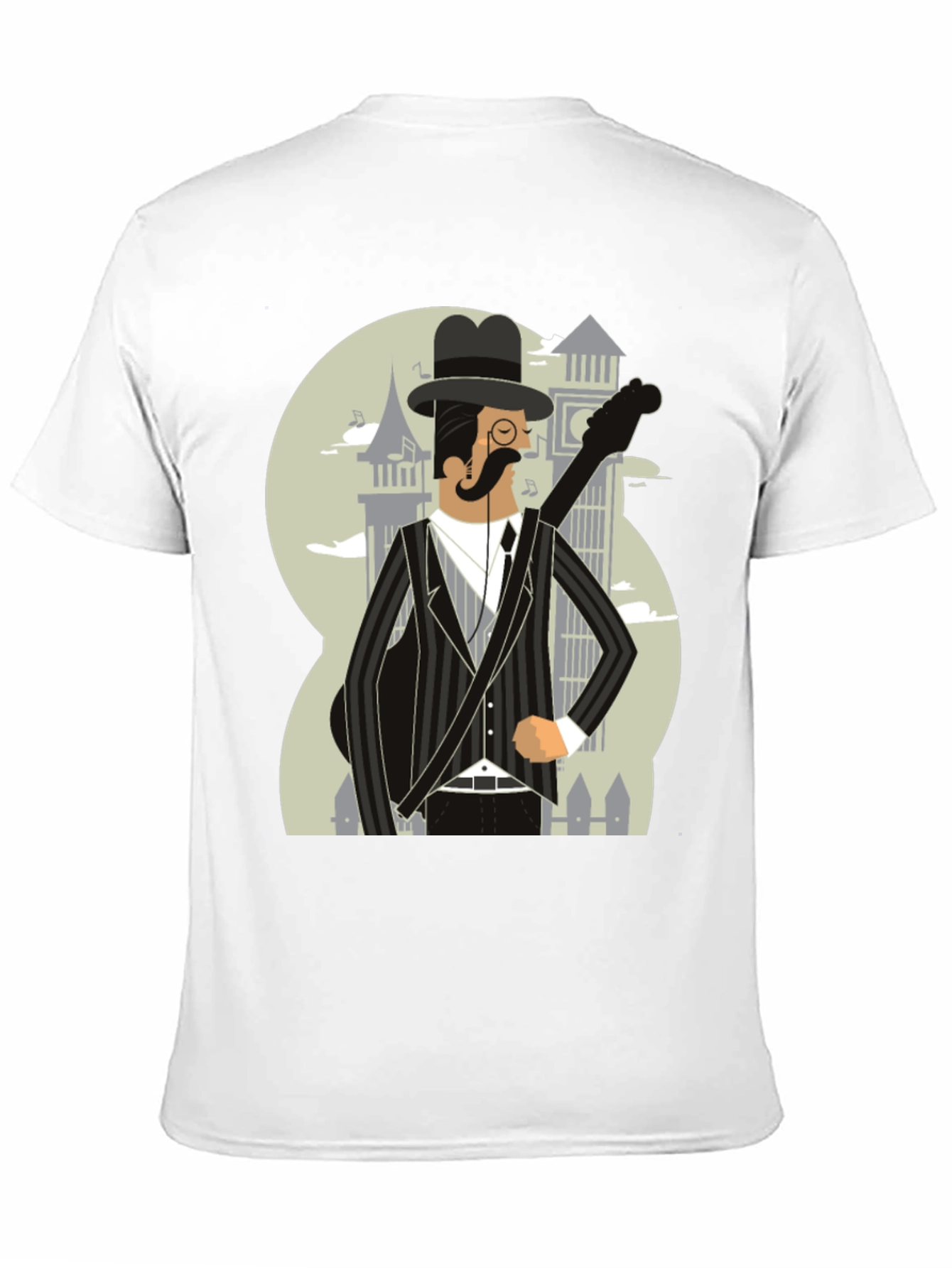 Dapper Musician Graphic Tee
