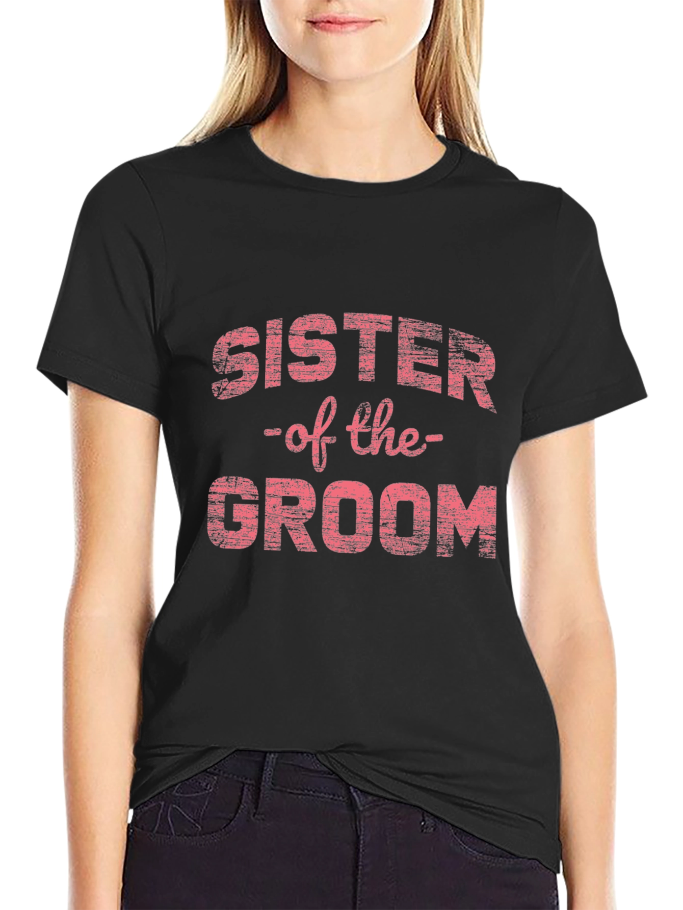 Sister of the Groom T-Shirt - Wedding Party Tee