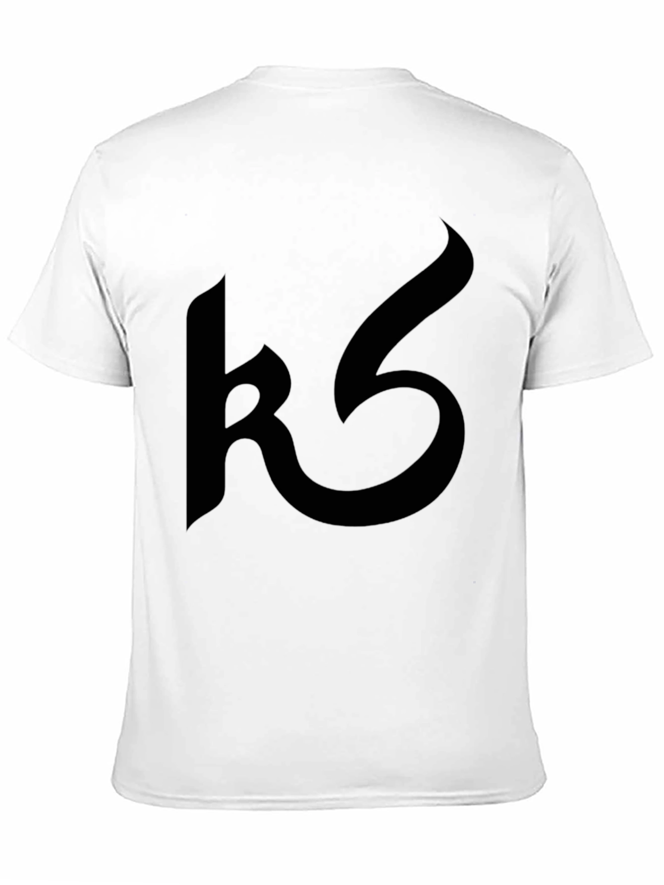 Black Graphic Tee - Gothic Style Logo