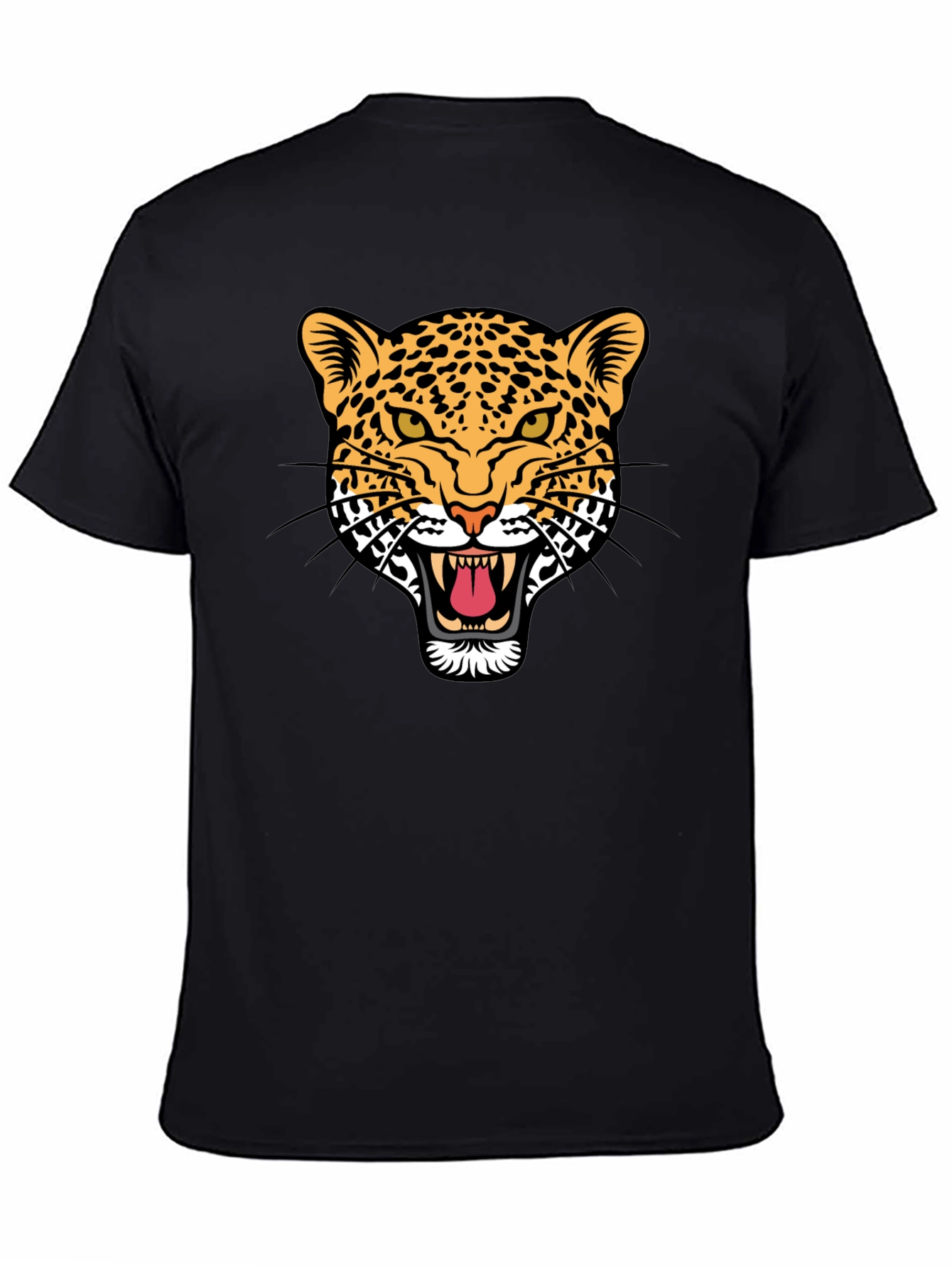 Bold Leopard Graphic T-Shirt