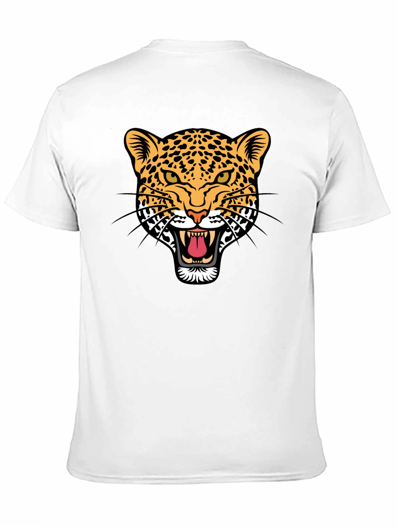 Bold Leopard Graphic T-Shirt
