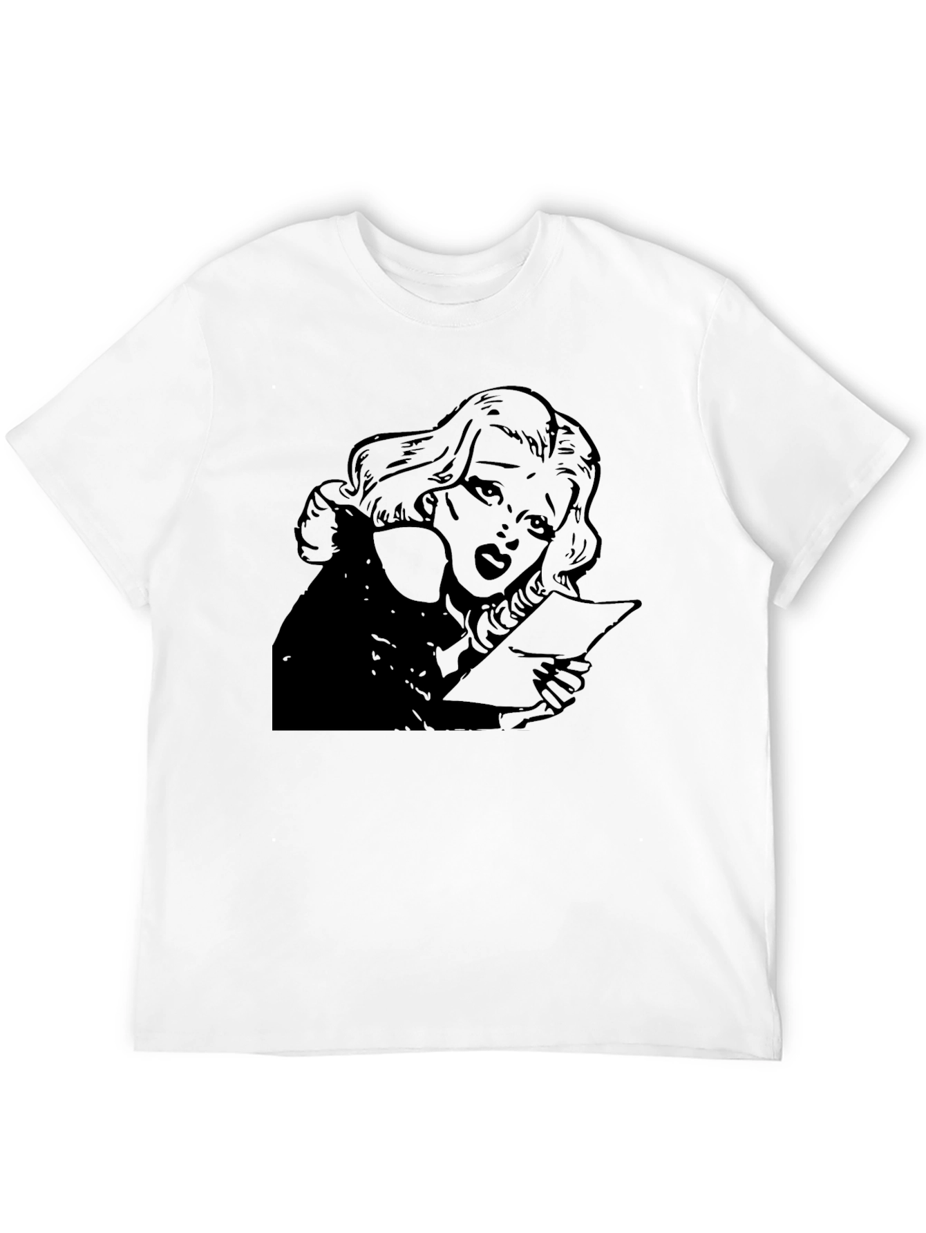 Graphic Tee - Woman Reading
