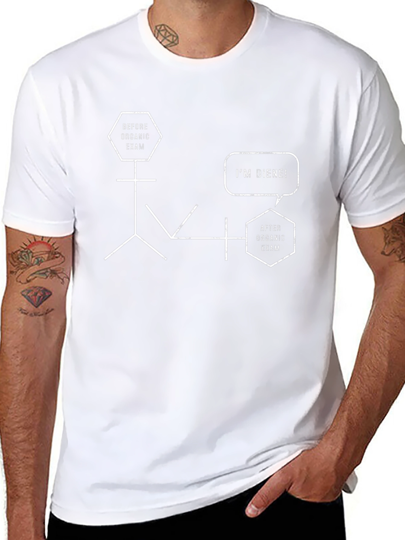 Organic Chemistry Exam T-Shirt - Im Diene!