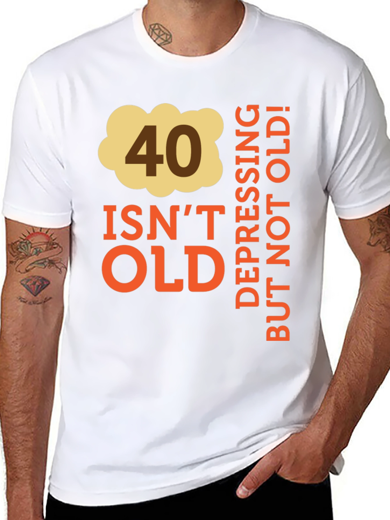 Funny 40th Birthday T-Shirt - Not Old!