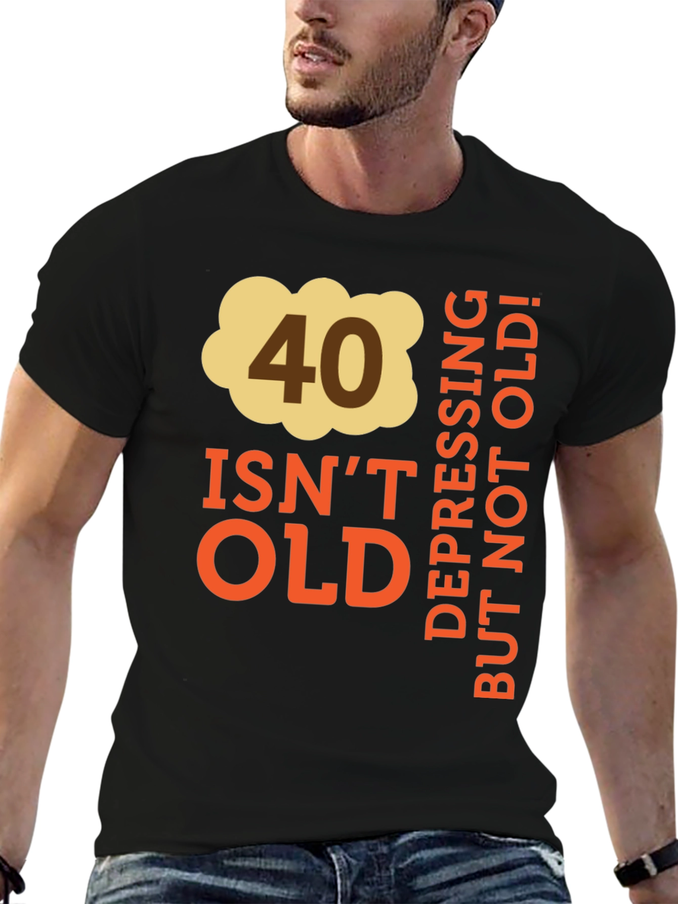 Funny 40th Birthday T-Shirt - Not Old!