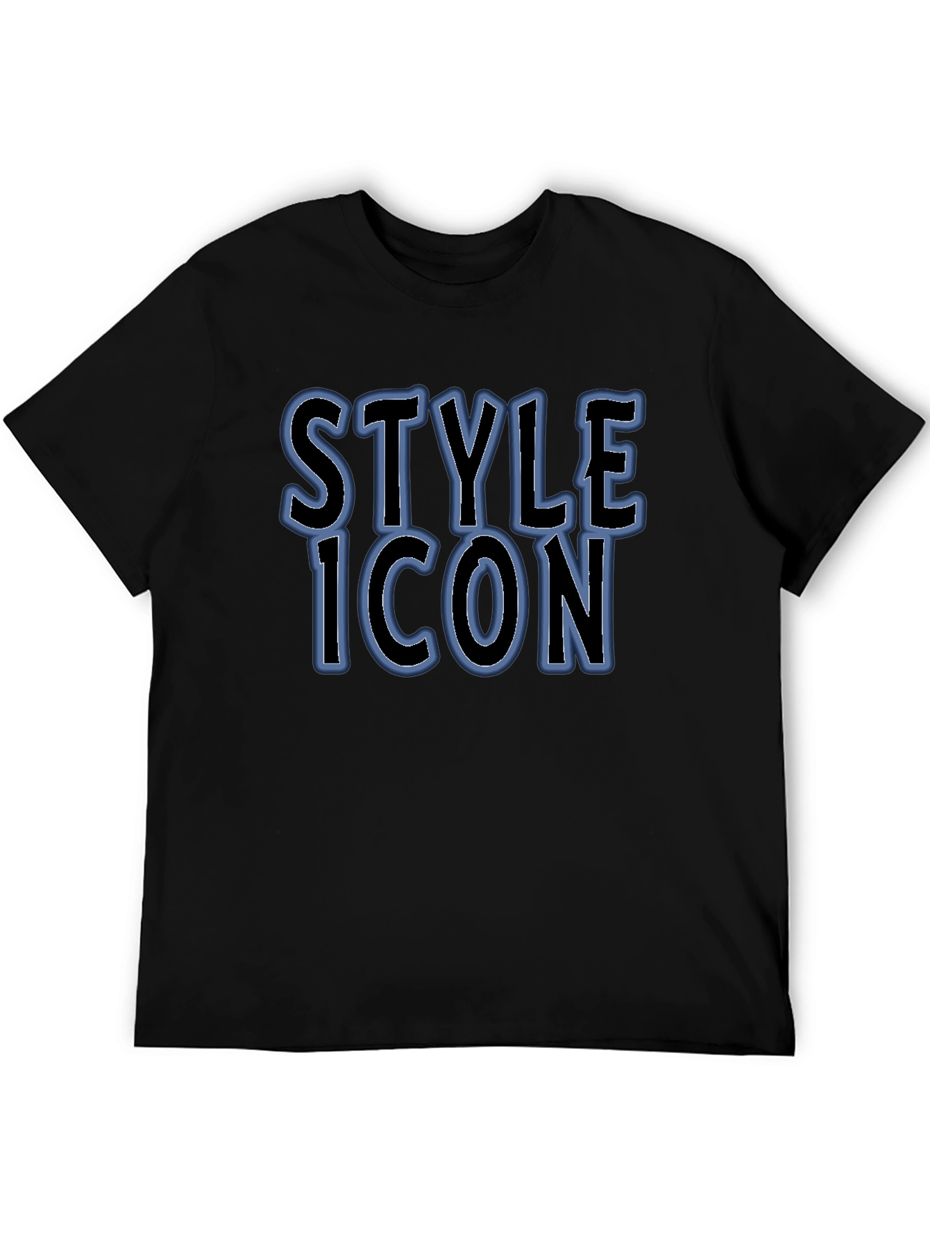 Style Icon Black Graphic Tee