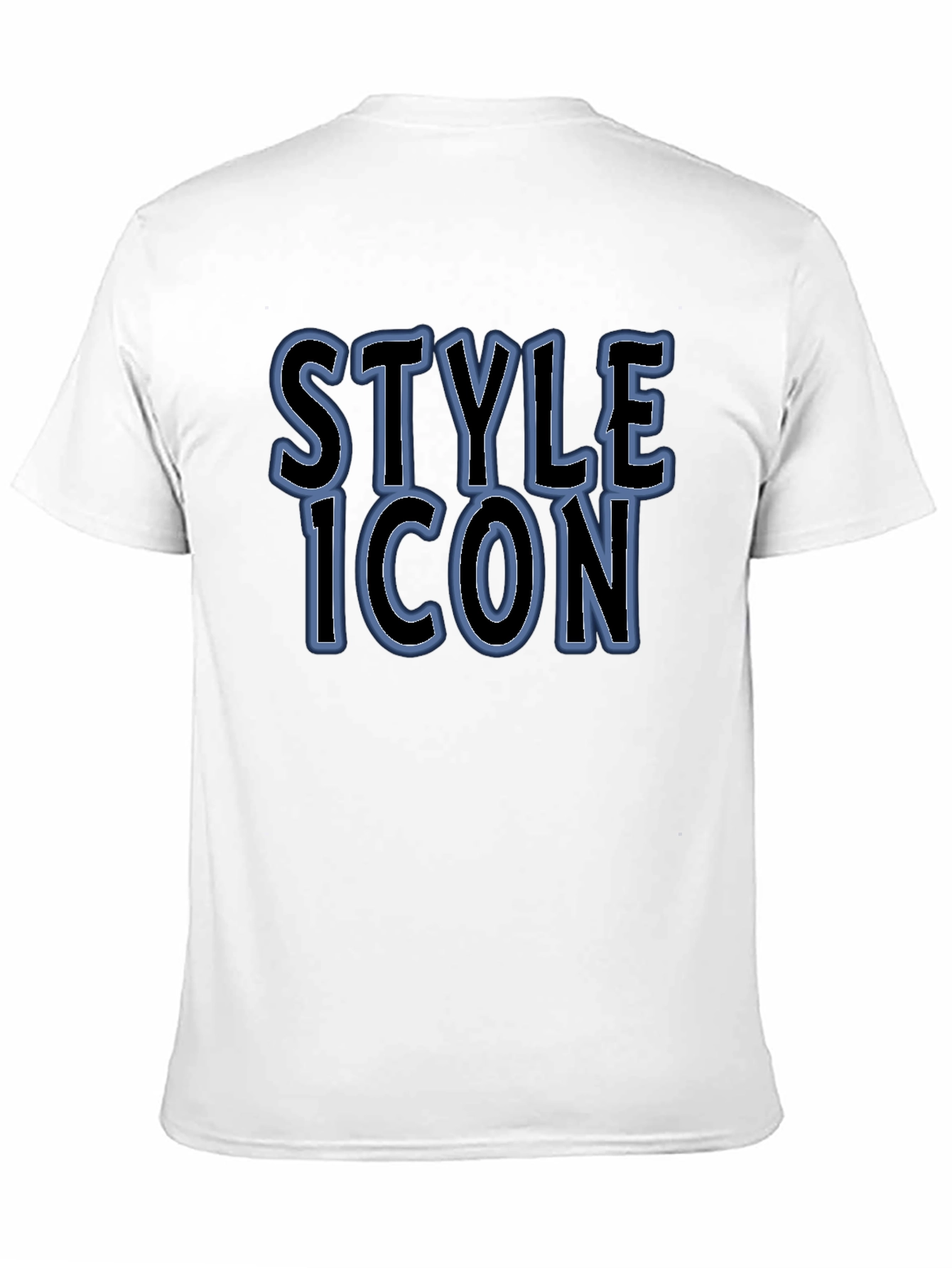 Style Icon Black Graphic Tee