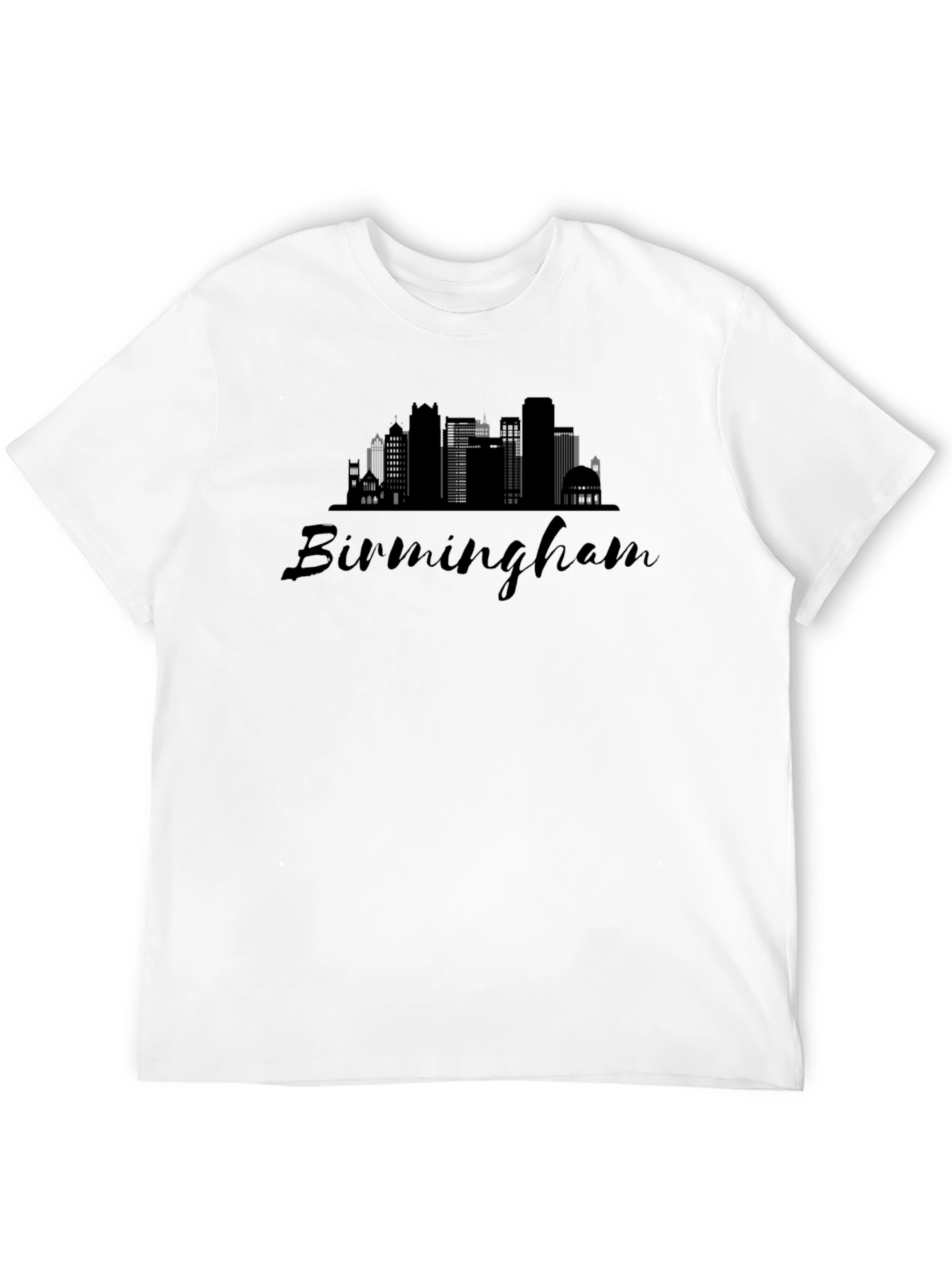 Birmingham Skyline Graphic Tee - Stylish City Pride