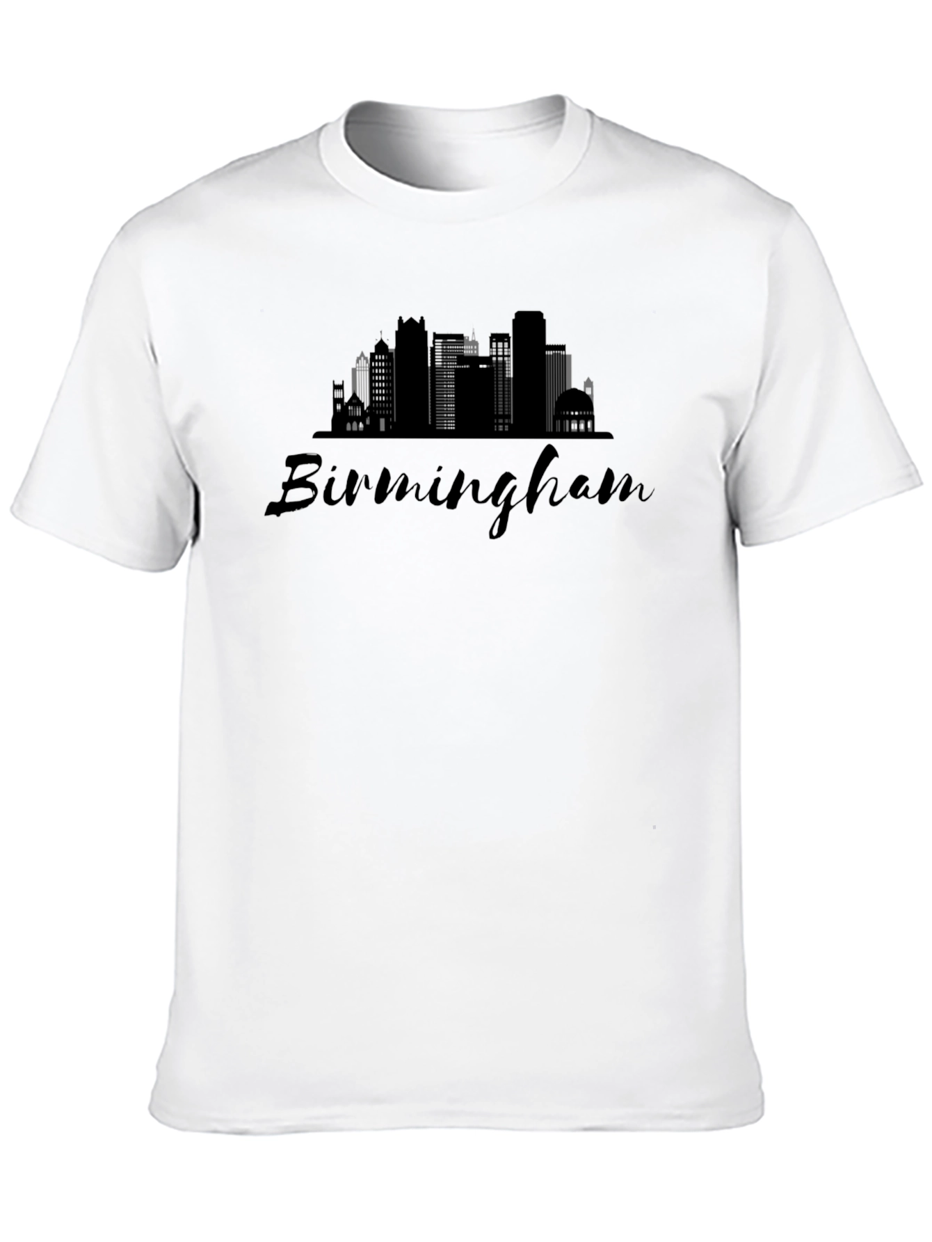 Birmingham Skyline Graphic Tee - Stylish City Pride