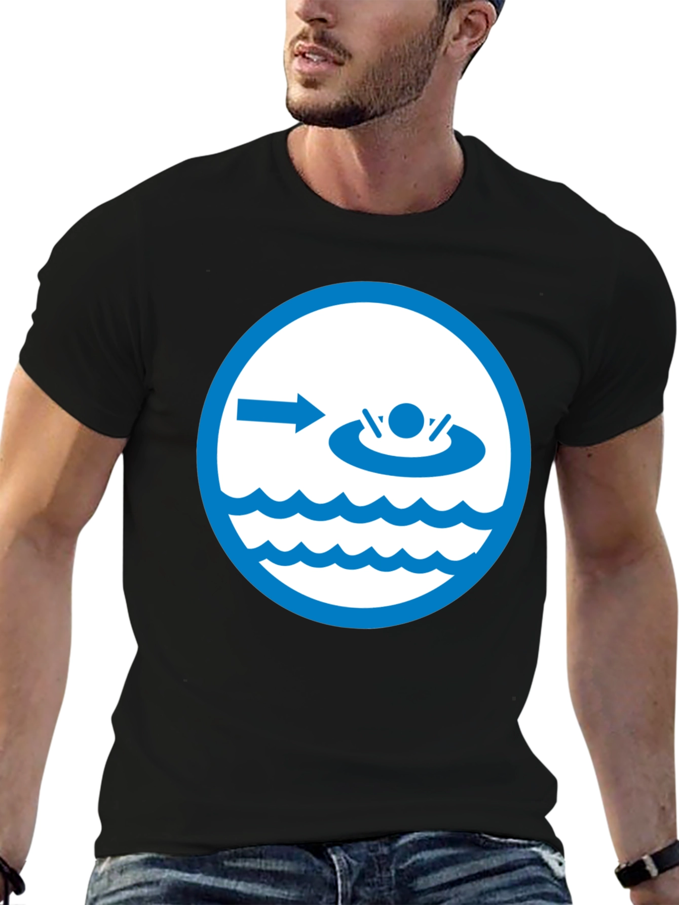 Funny Swim Safety T-Shirt - Wearable Humor
