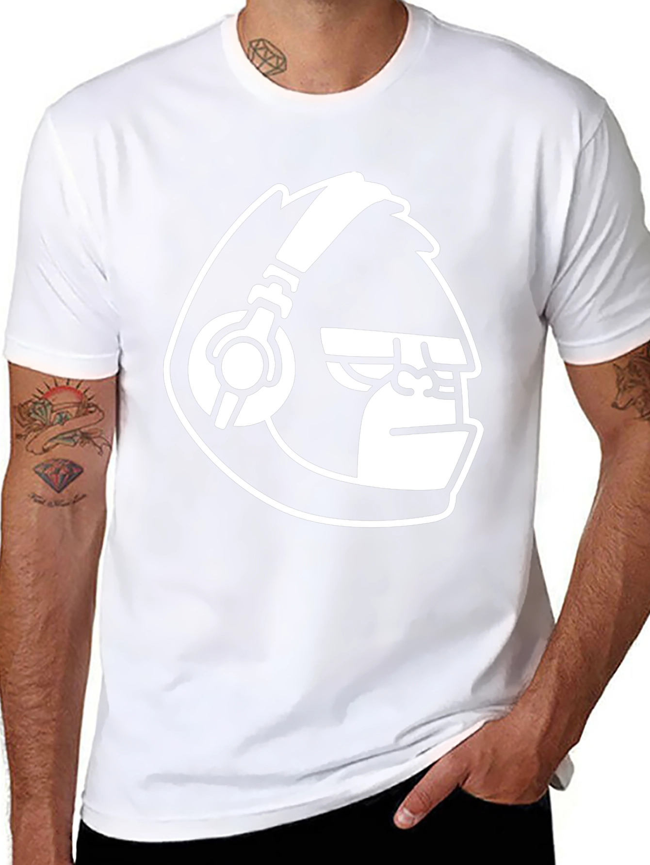 Cool Gorilla DJ T-Shirt - Black
