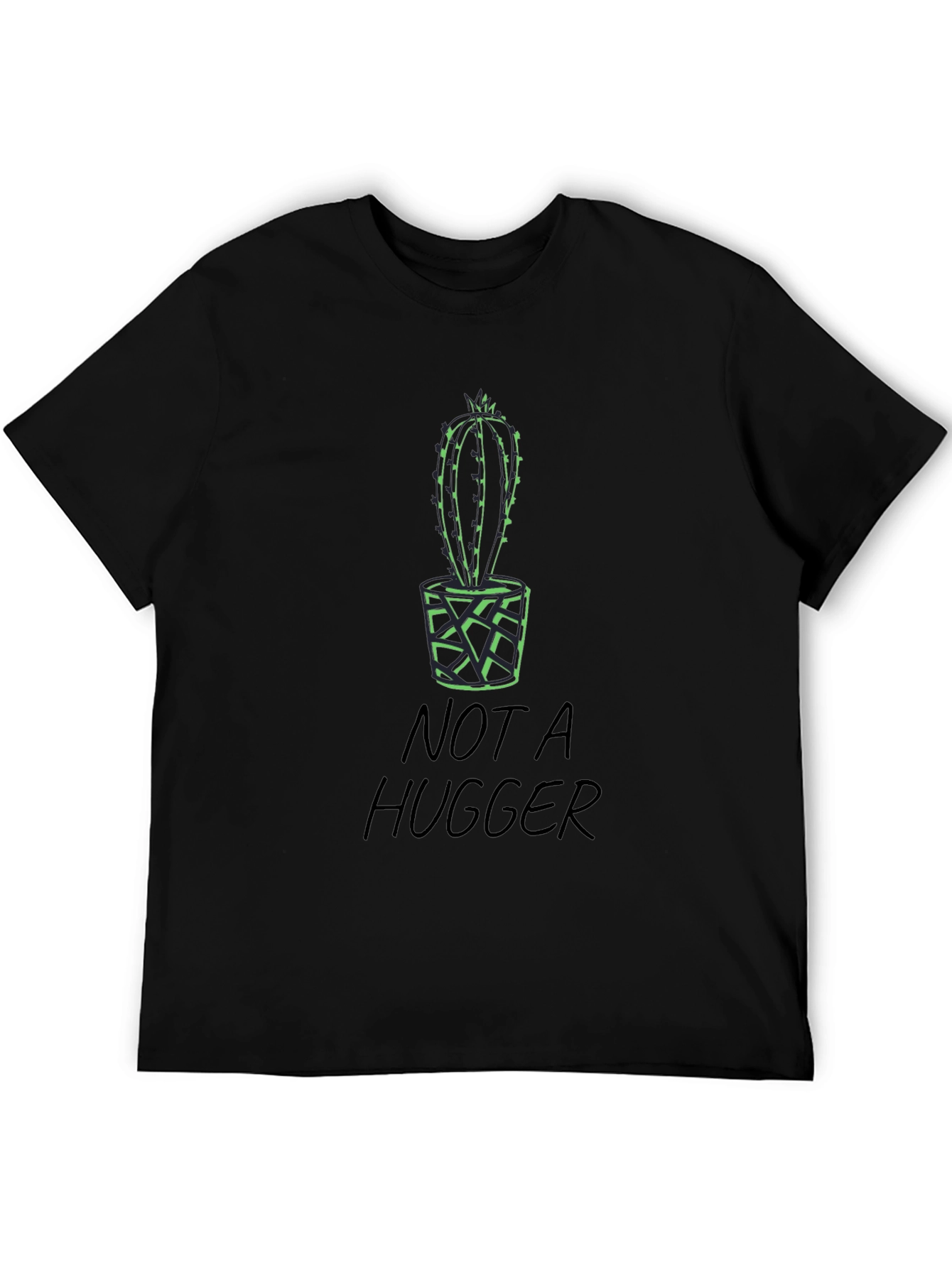 Not a Hugger Cactus Tee
