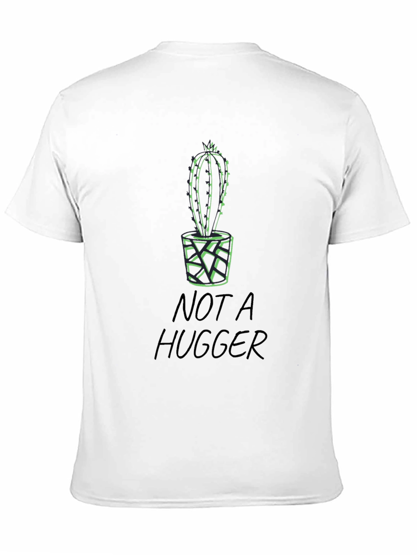 Not a Hugger Cactus Tee