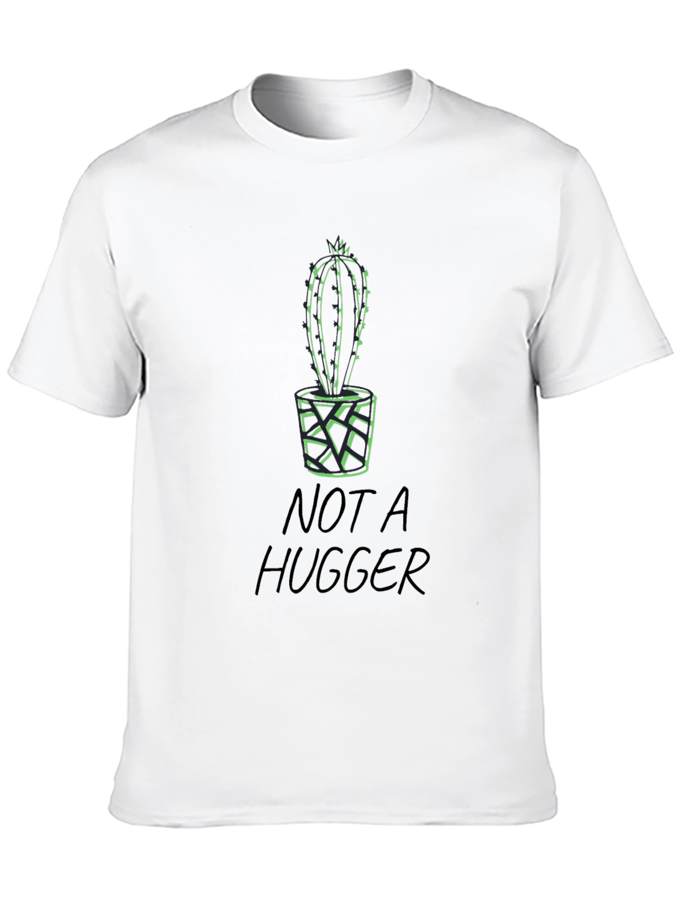 Not a Hugger Cactus Tee
