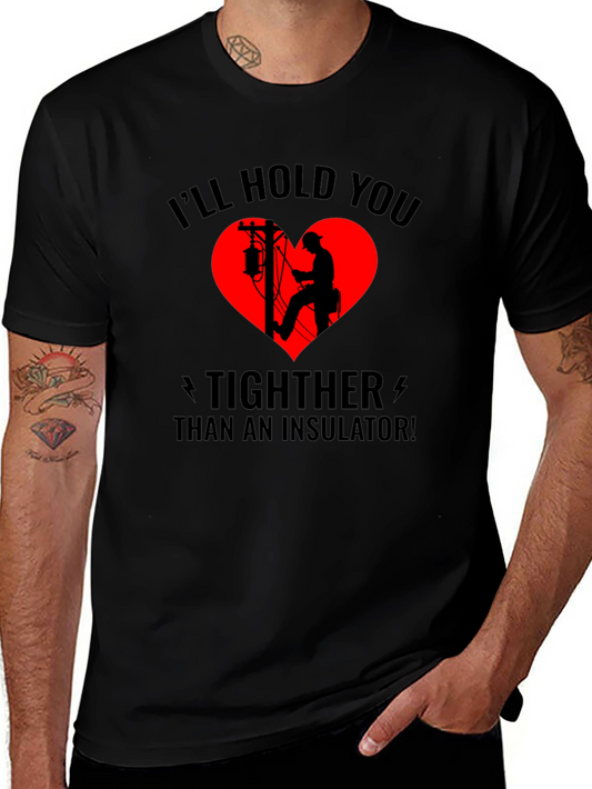 Electrician Love Black T-Shirt