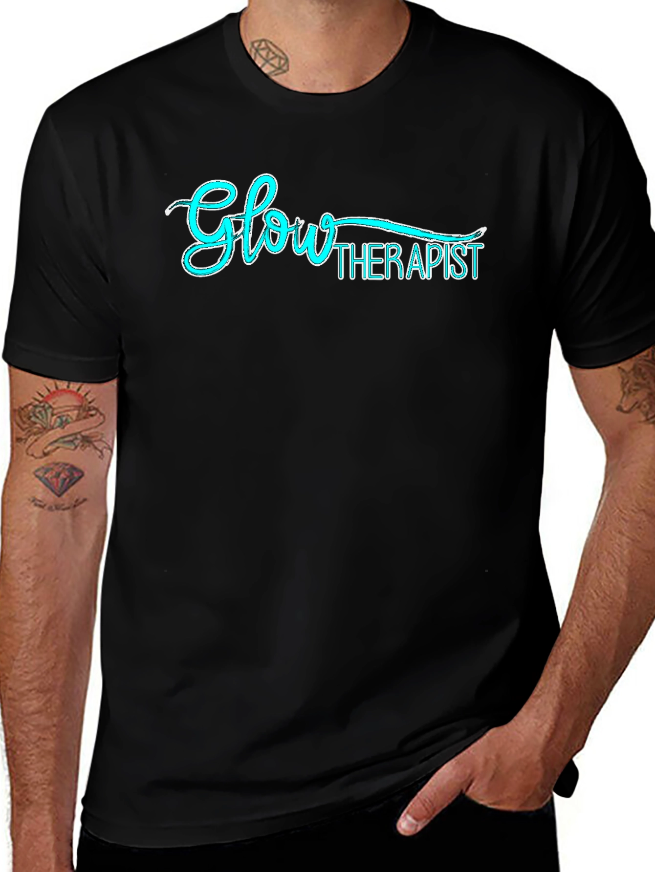 Glow Therapist Graphic Tee - Stylish & Comfortable