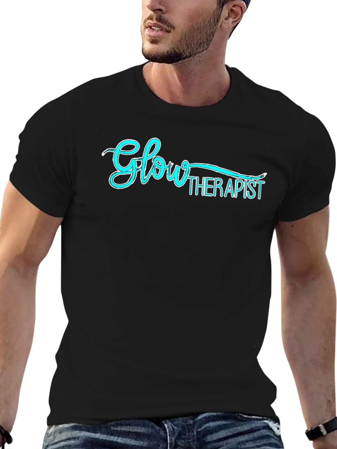 Glow Therapist Graphic Tee - Stylish & Comfortable