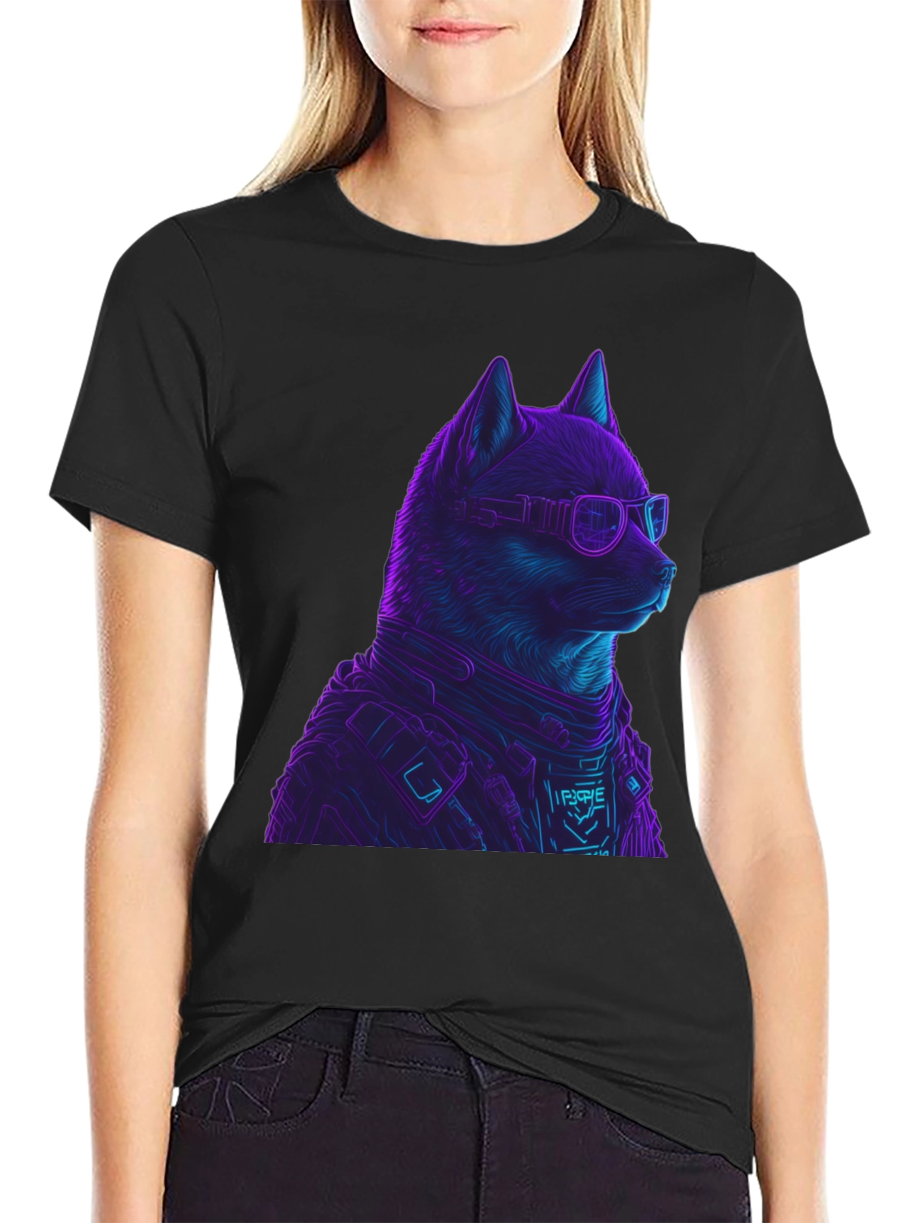 Cyberpunk Dog T-Shirt