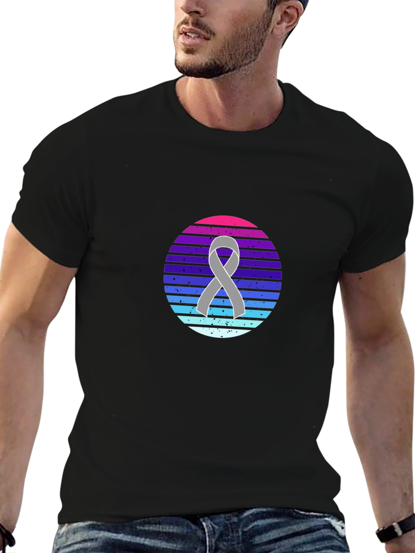 Retro Ribbon Graphic Tee