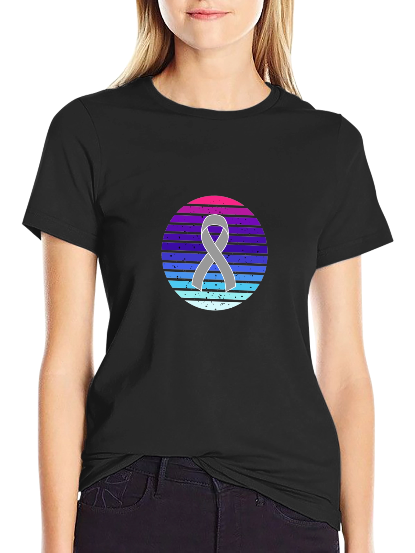 Retro Ribbon Graphic Tee