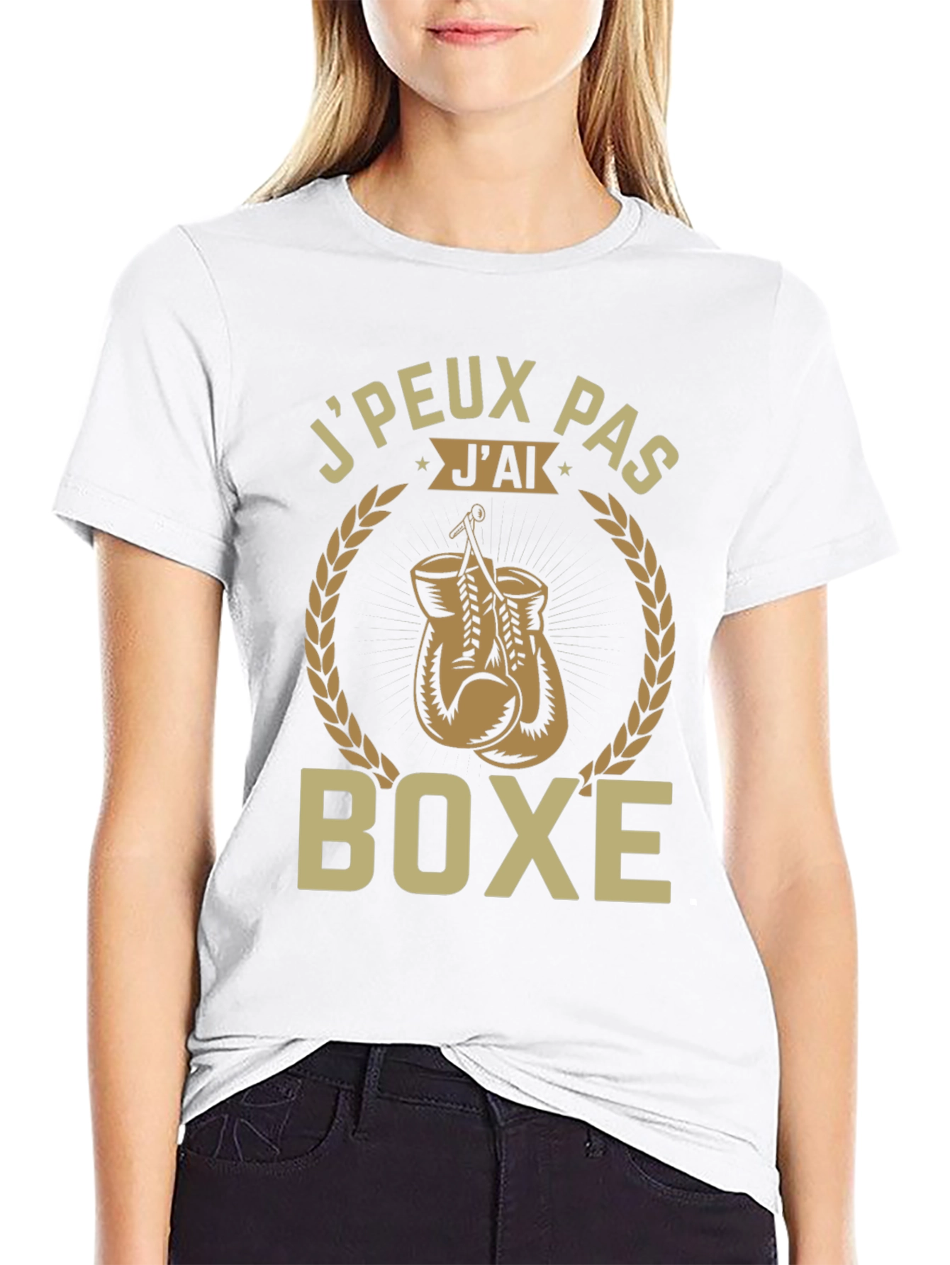 Mens Jpeux Pas Jai Boxe Graphic T-Shirt