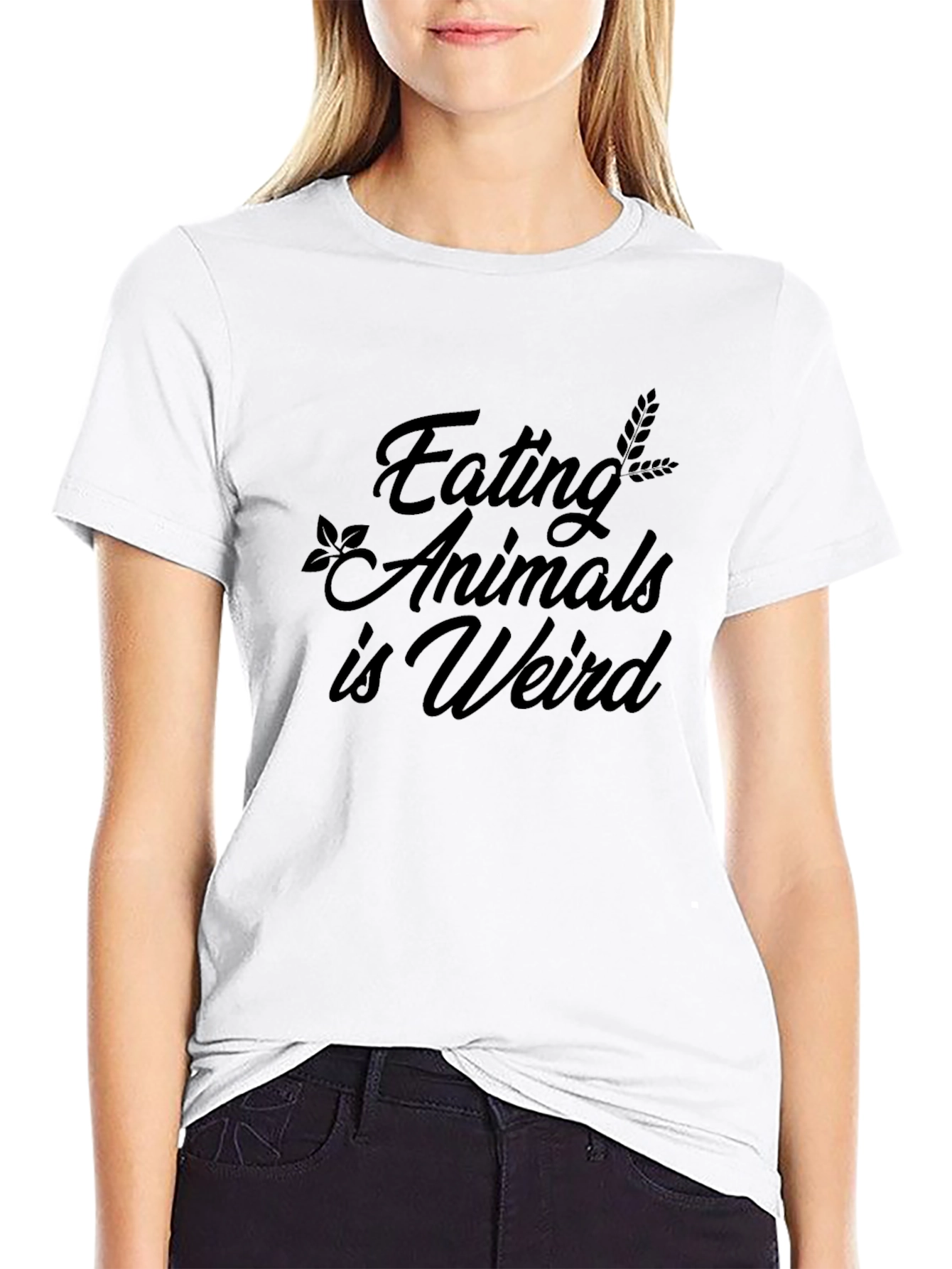 Eating Animals is Weird - Vegan Graphic Tee