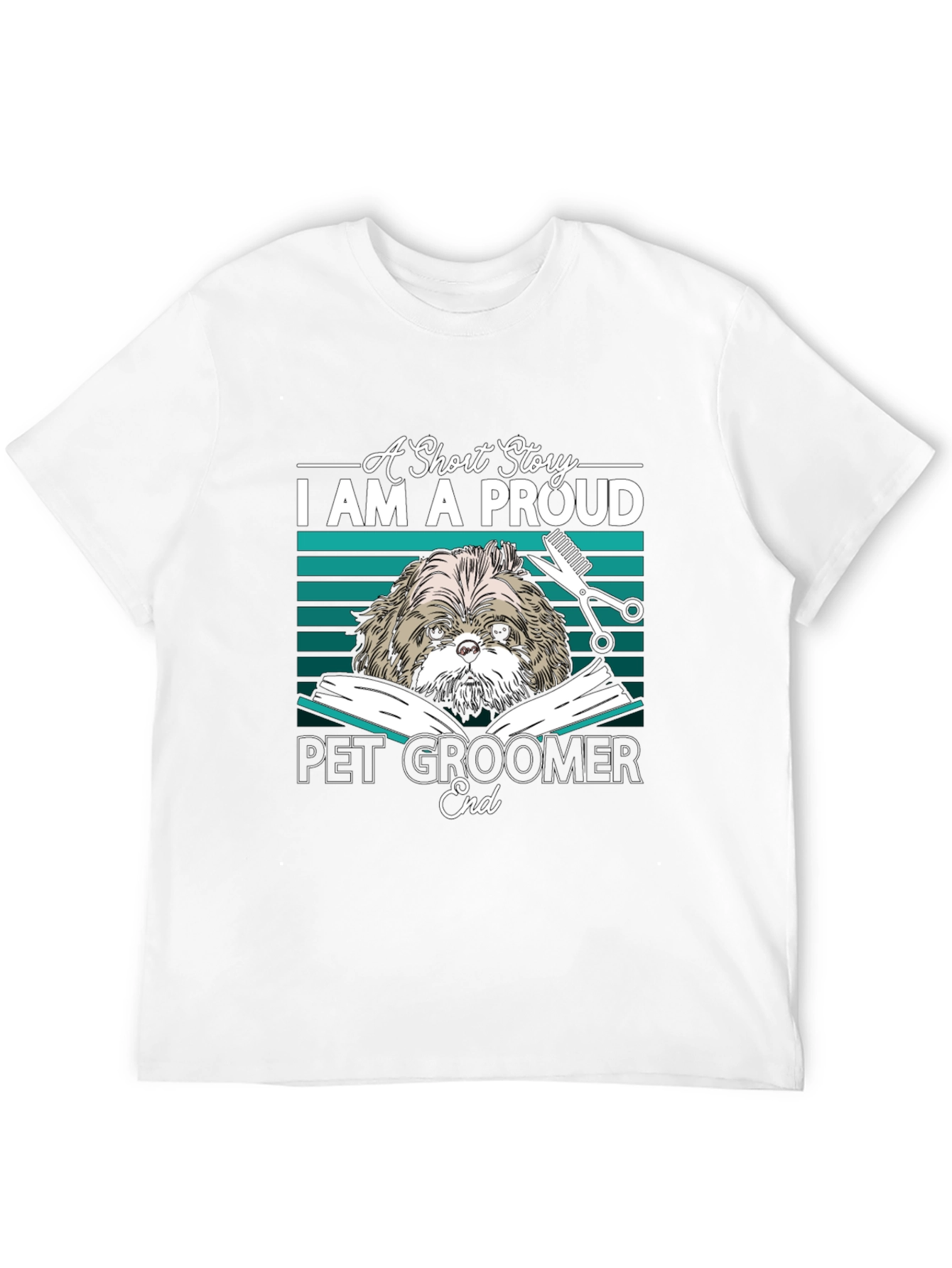 Proud Pet Groomer T-Shirt - Dog Lover Apparel