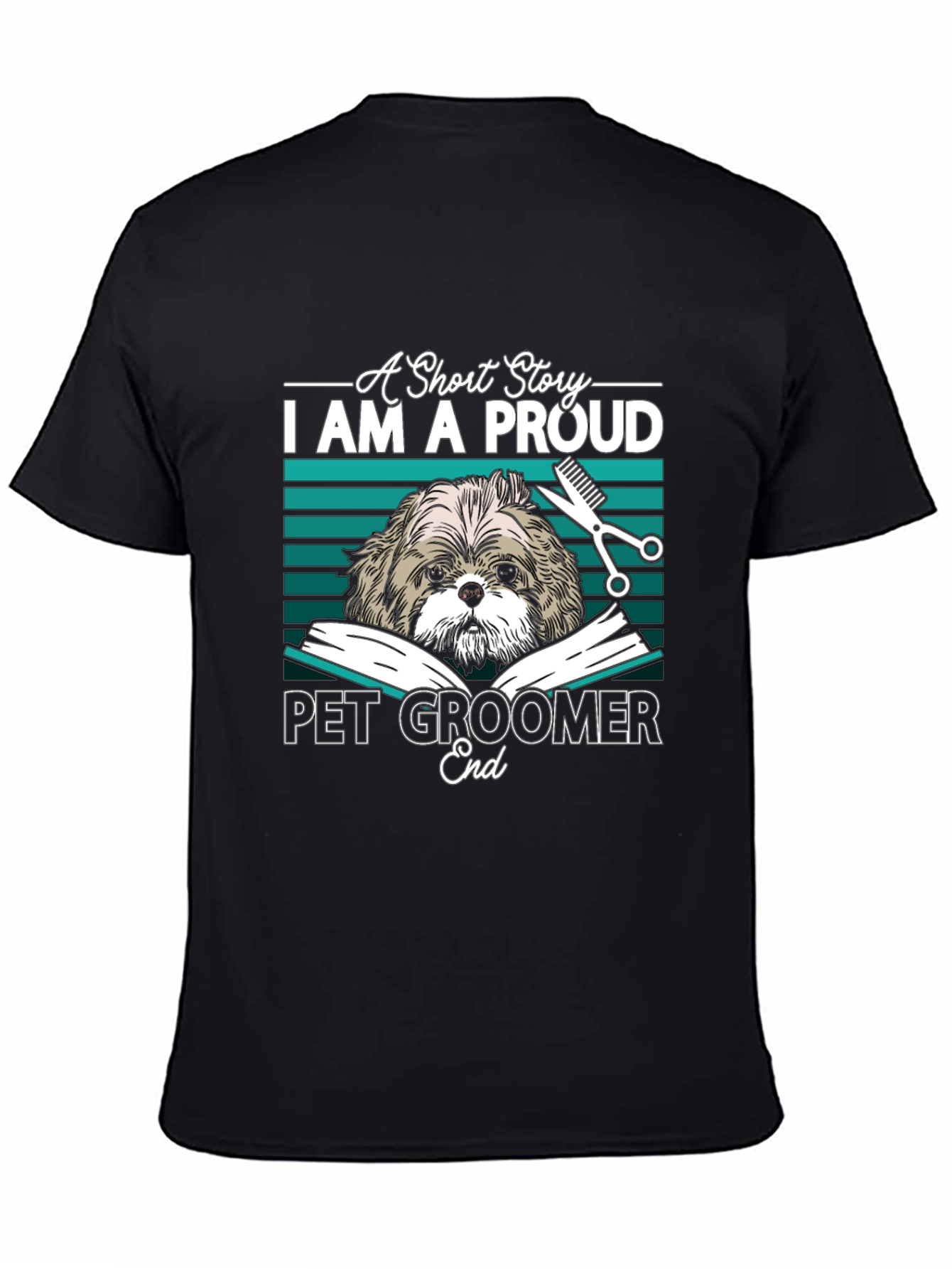 Proud Pet Groomer T-Shirt - Dog Lover Apparel