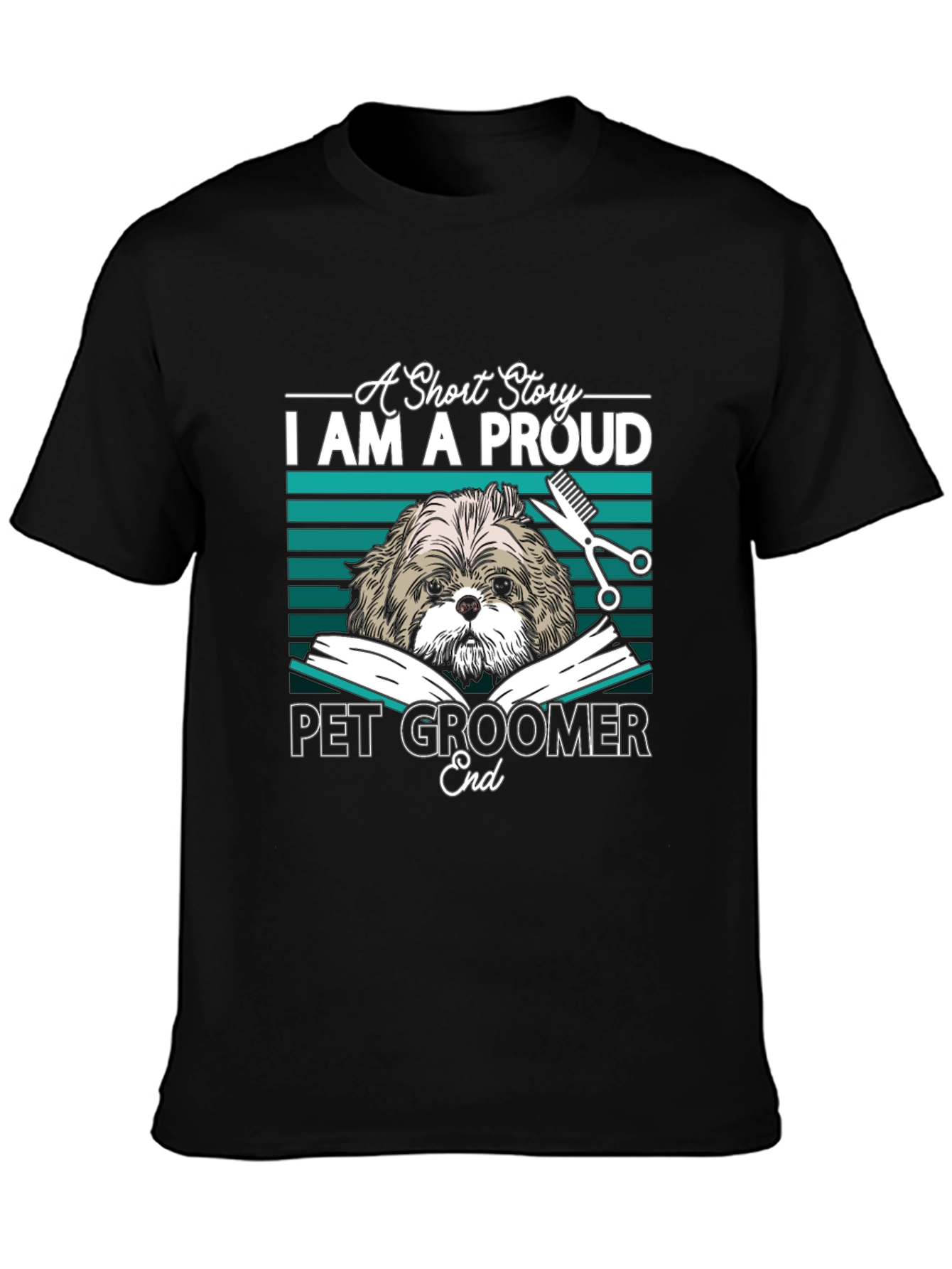 Proud Pet Groomer T-Shirt - Dog Lover Apparel