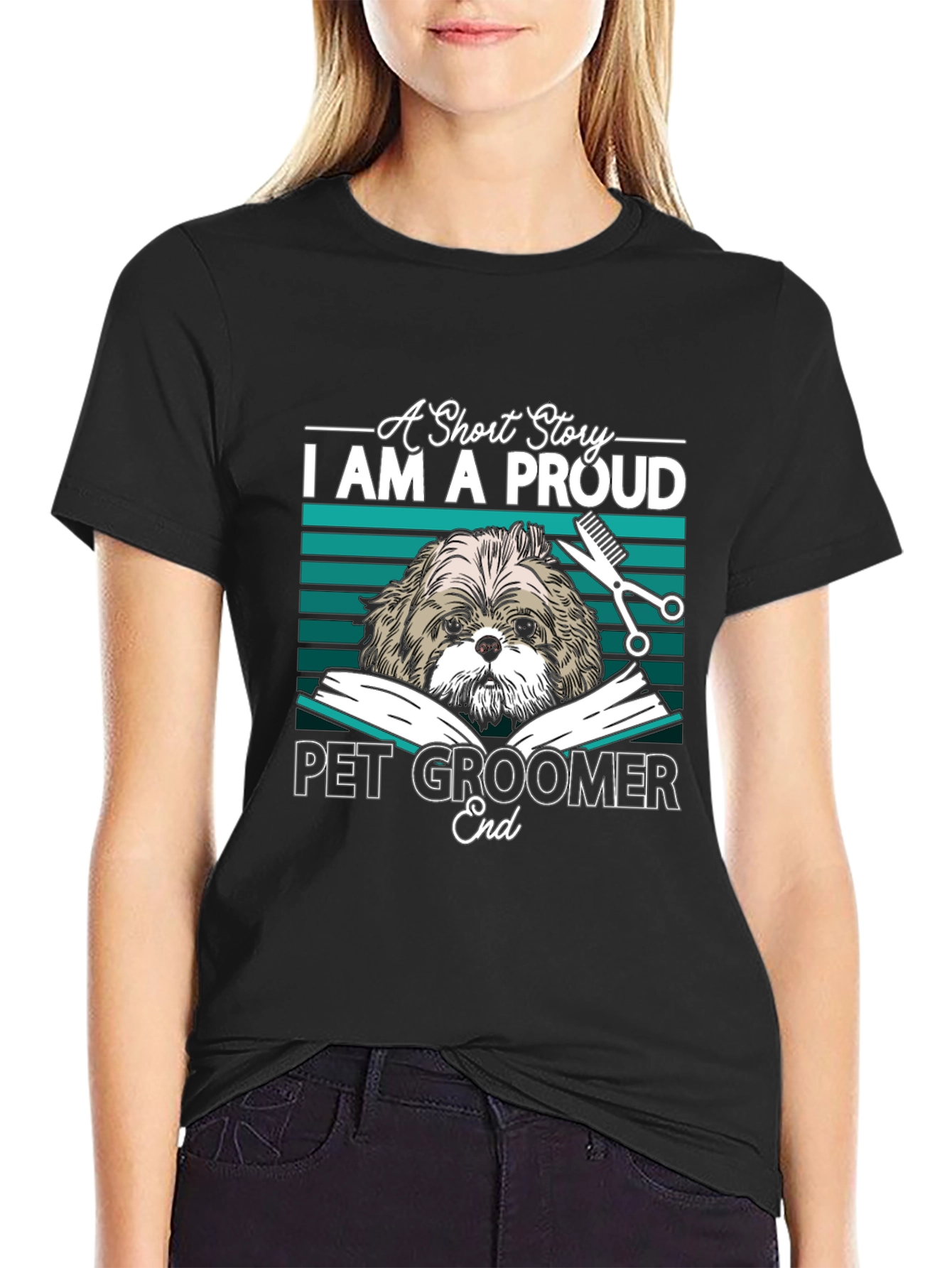 Proud Pet Groomer T-Shirt - Dog Lover Apparel