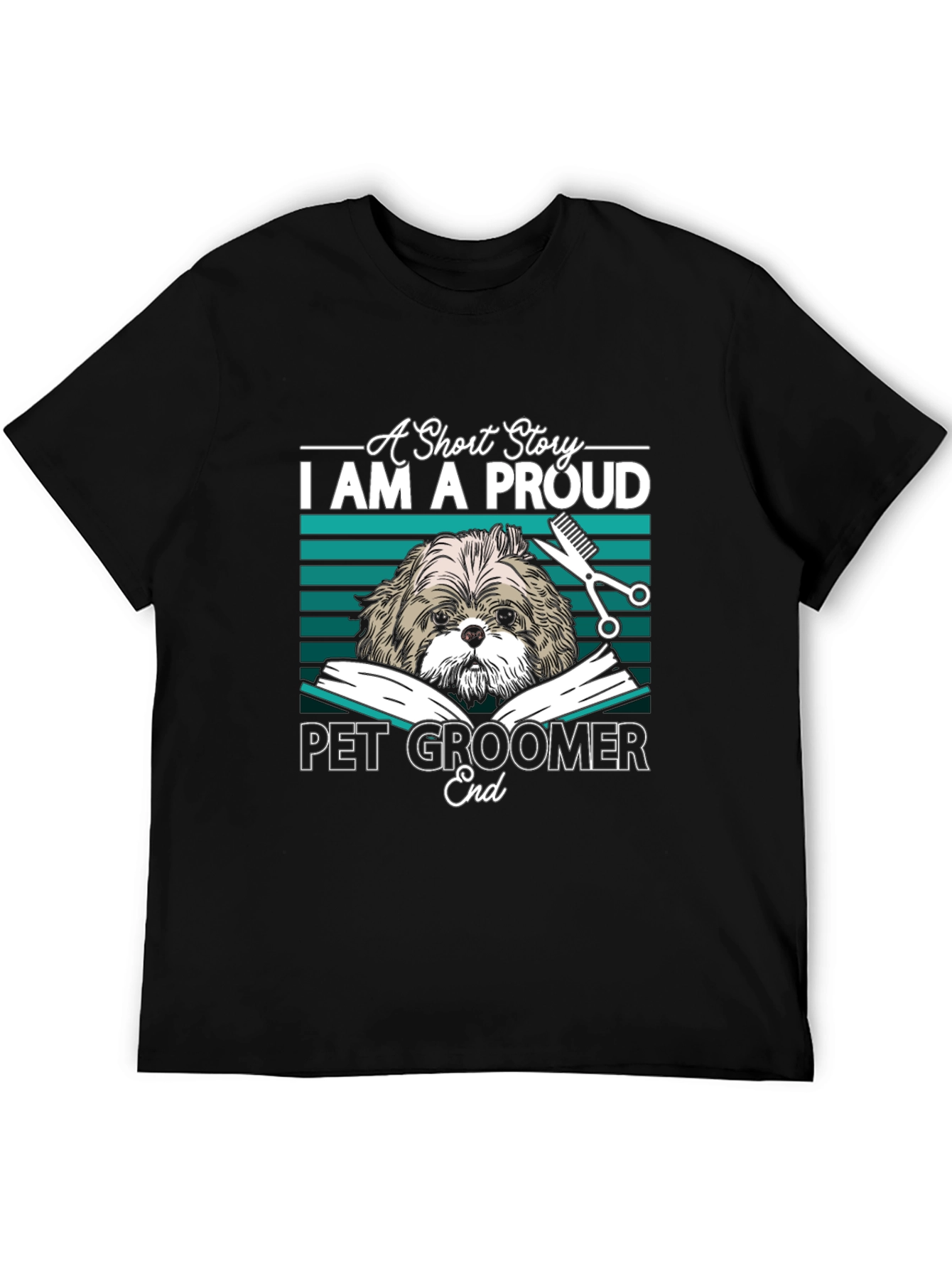Proud Pet Groomer T-Shirt - Dog Lover Apparel