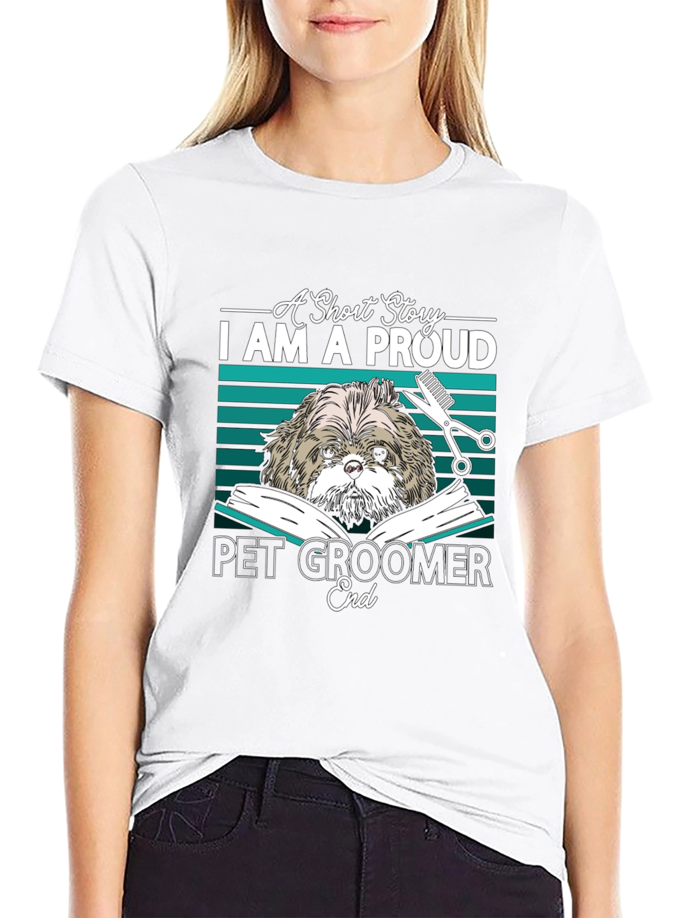 Proud Pet Groomer T-Shirt - Dog Lover Apparel